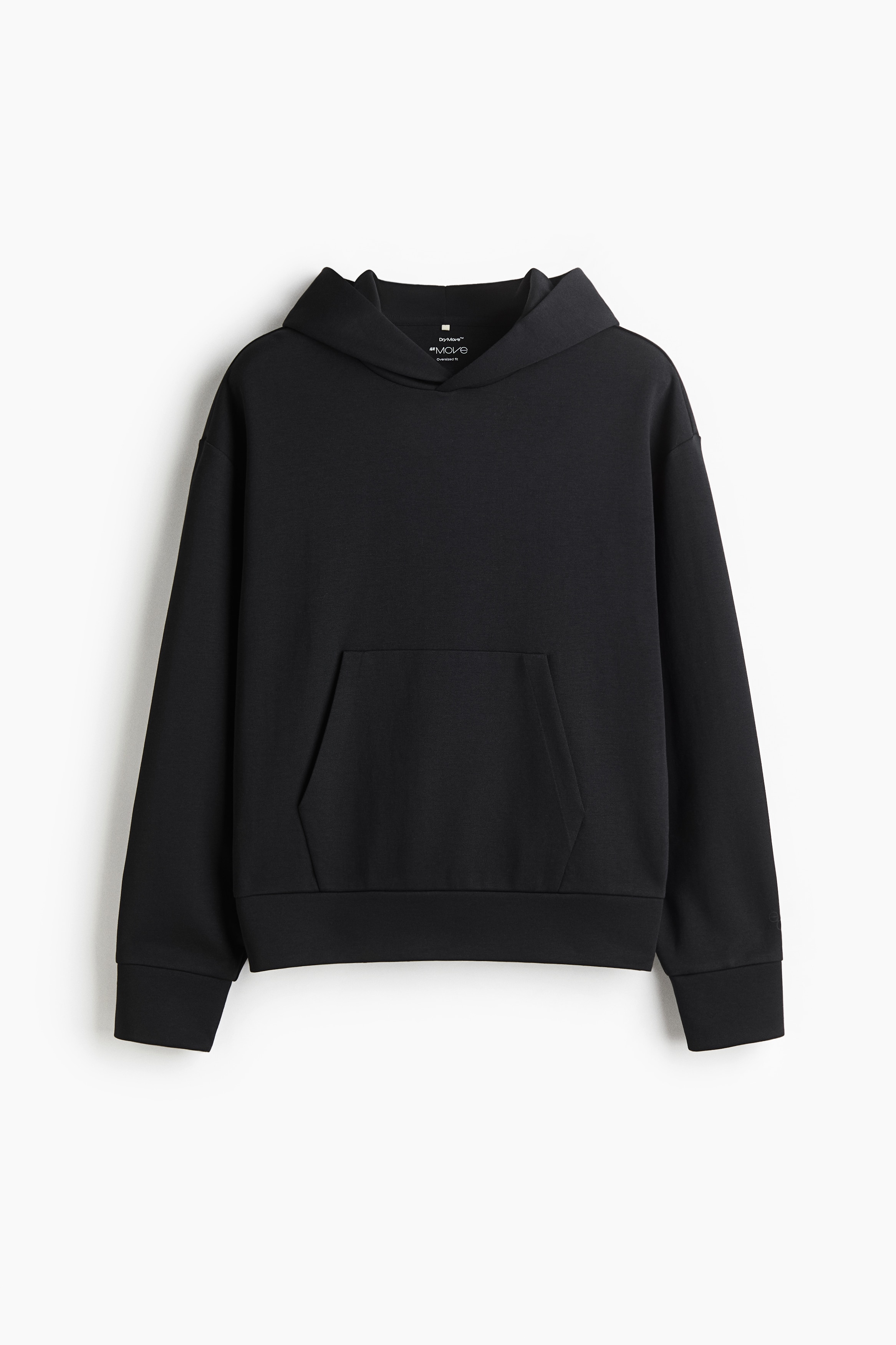 Camisola de desporto Oversized Fit com DryMove™ - Preto/Castanho