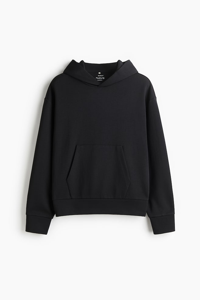 Felpa sportiva Oversized Fit con DryMove™ - Nero - 1