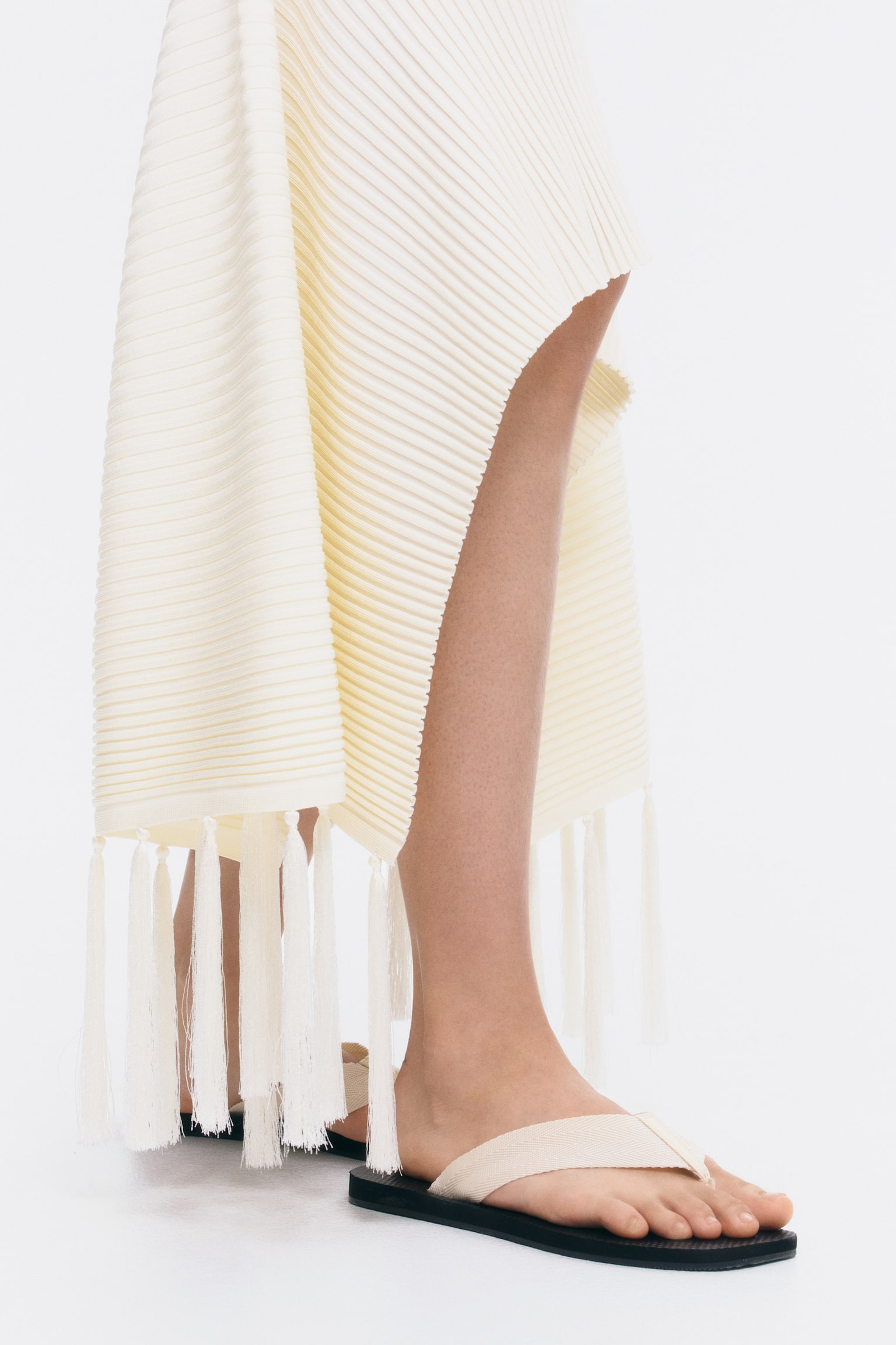 Flip-flops - Cream/Mint green/Black - 1
