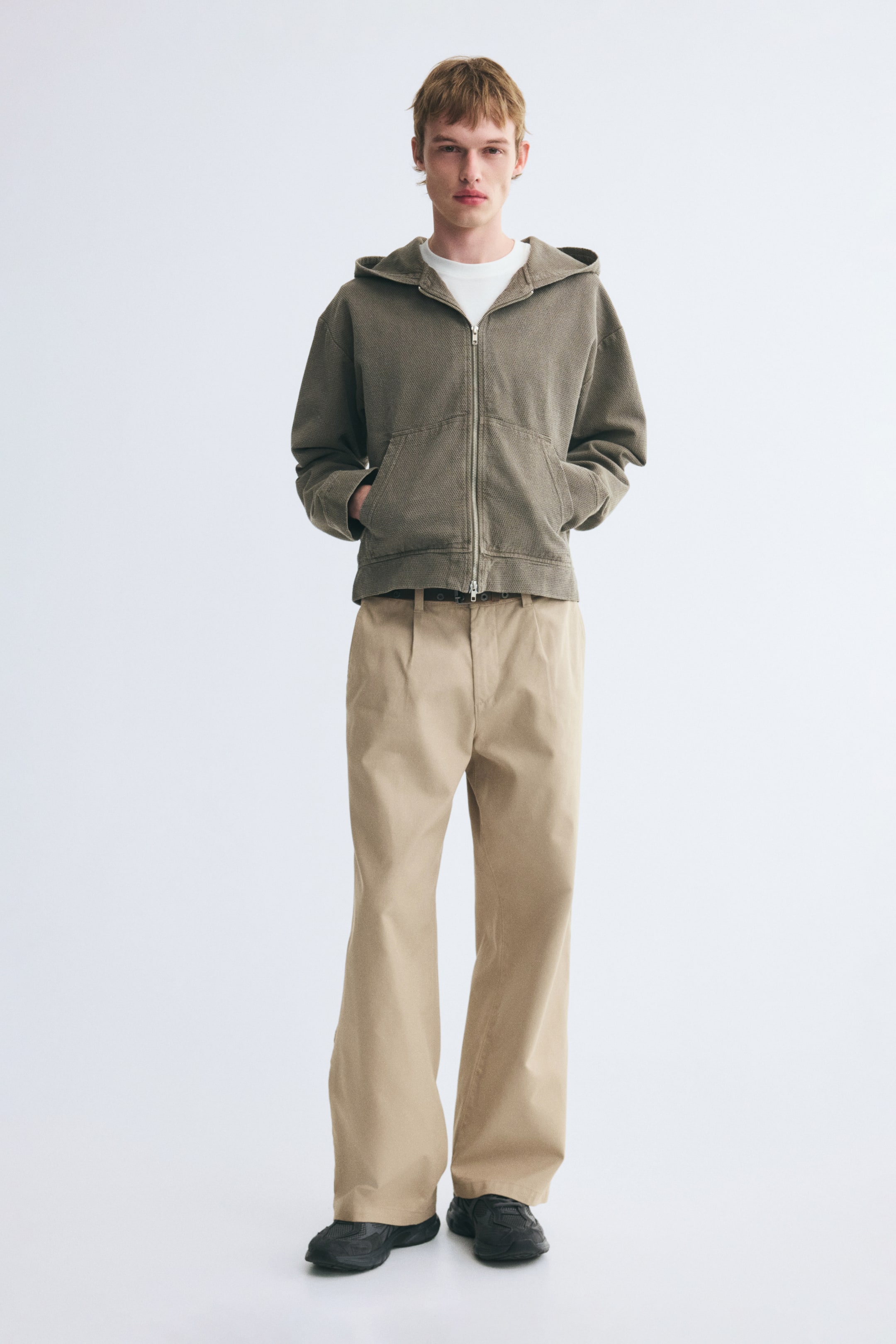 Hooded Overshirt Jacket