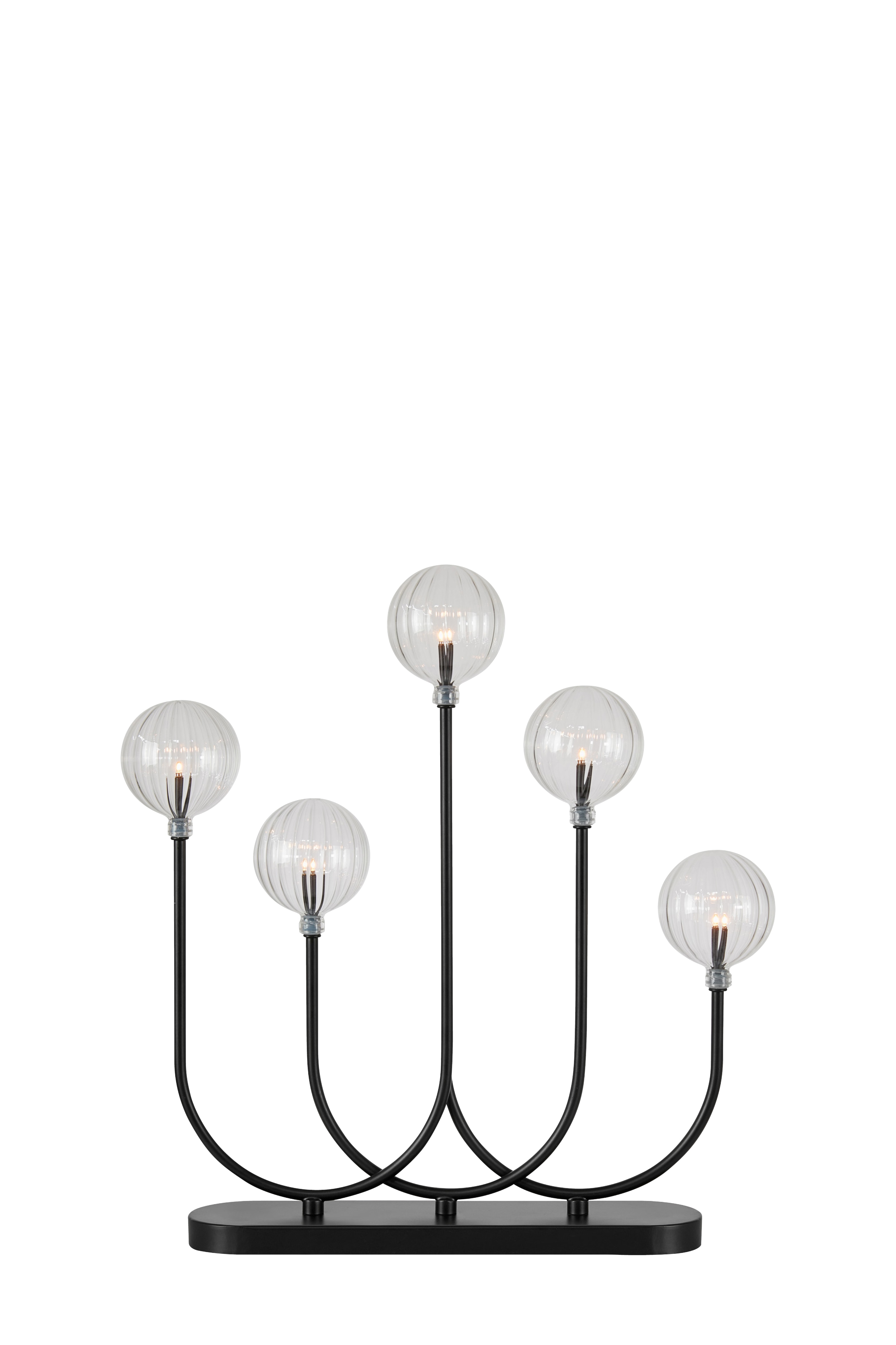 Markslöjd - Enya Adventsljusstake - Svart