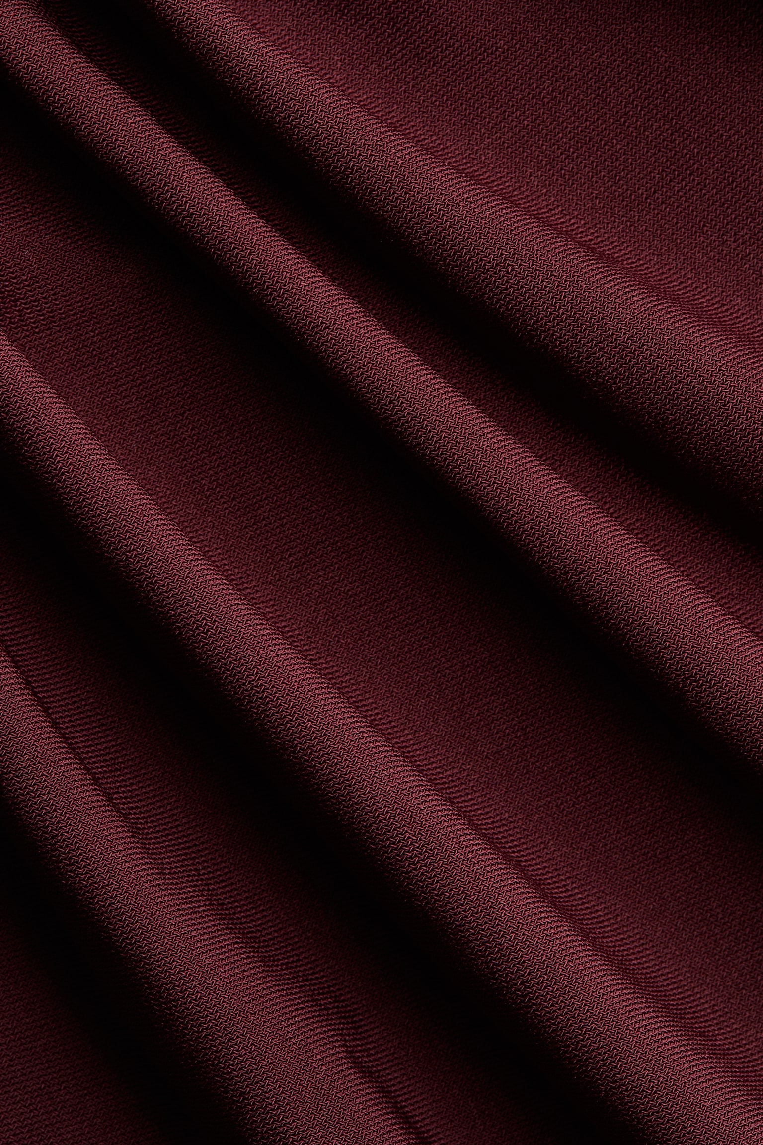 Áo rút vải - Màu đỏ rượu - 6