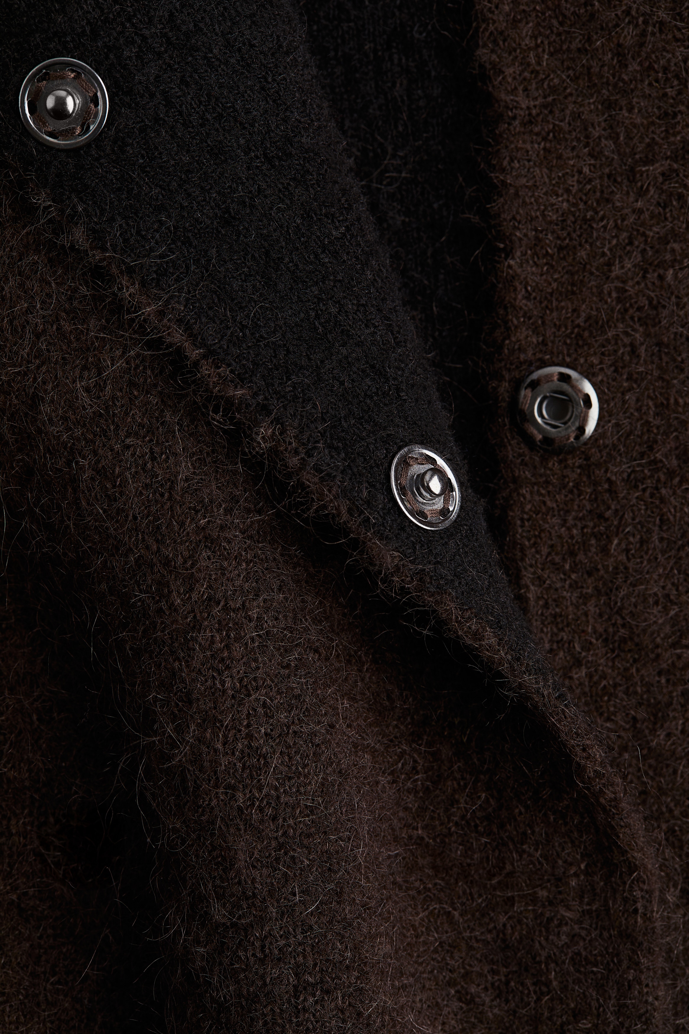 Mohair-blend cardigan