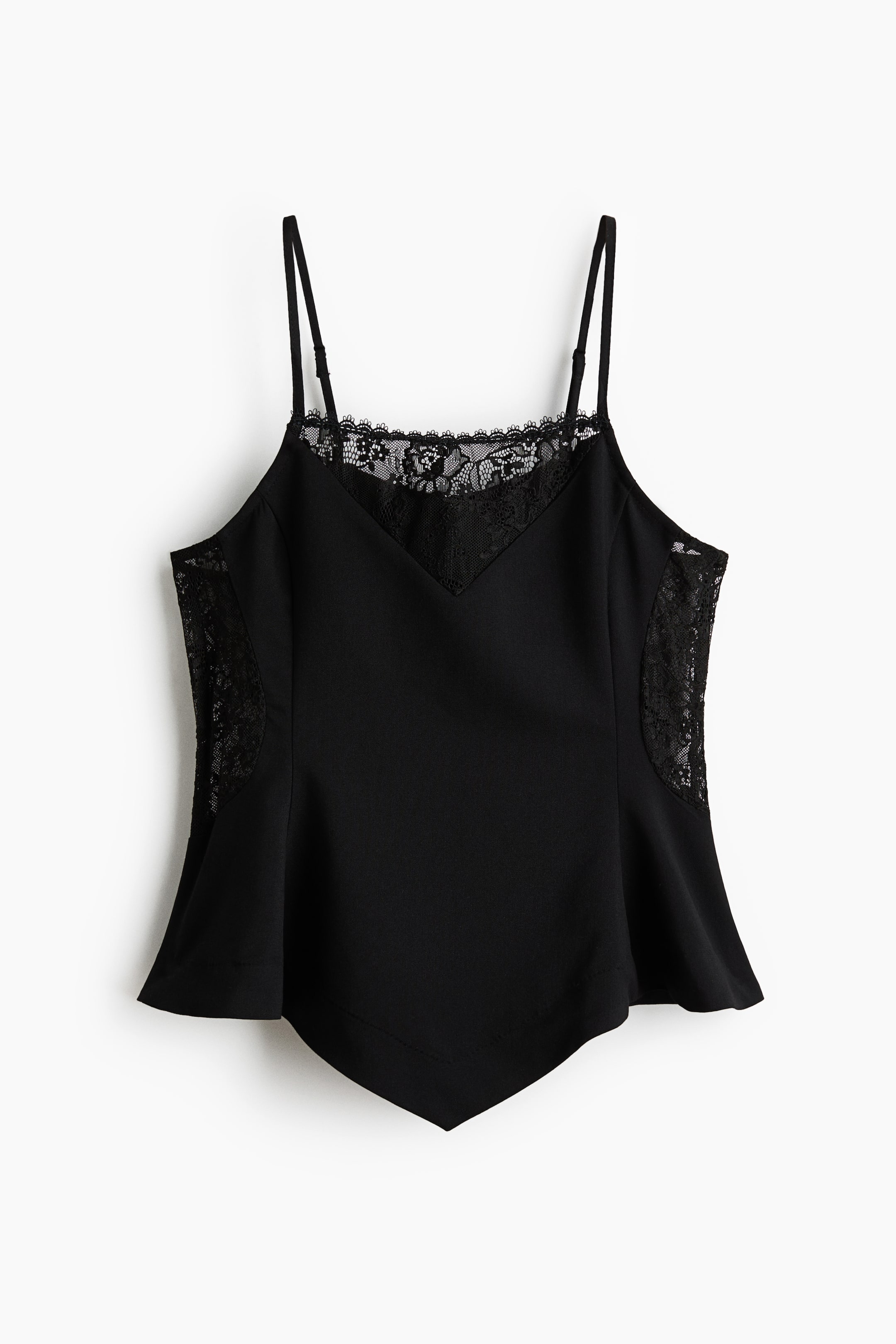 Lace-Detail Camisole Top