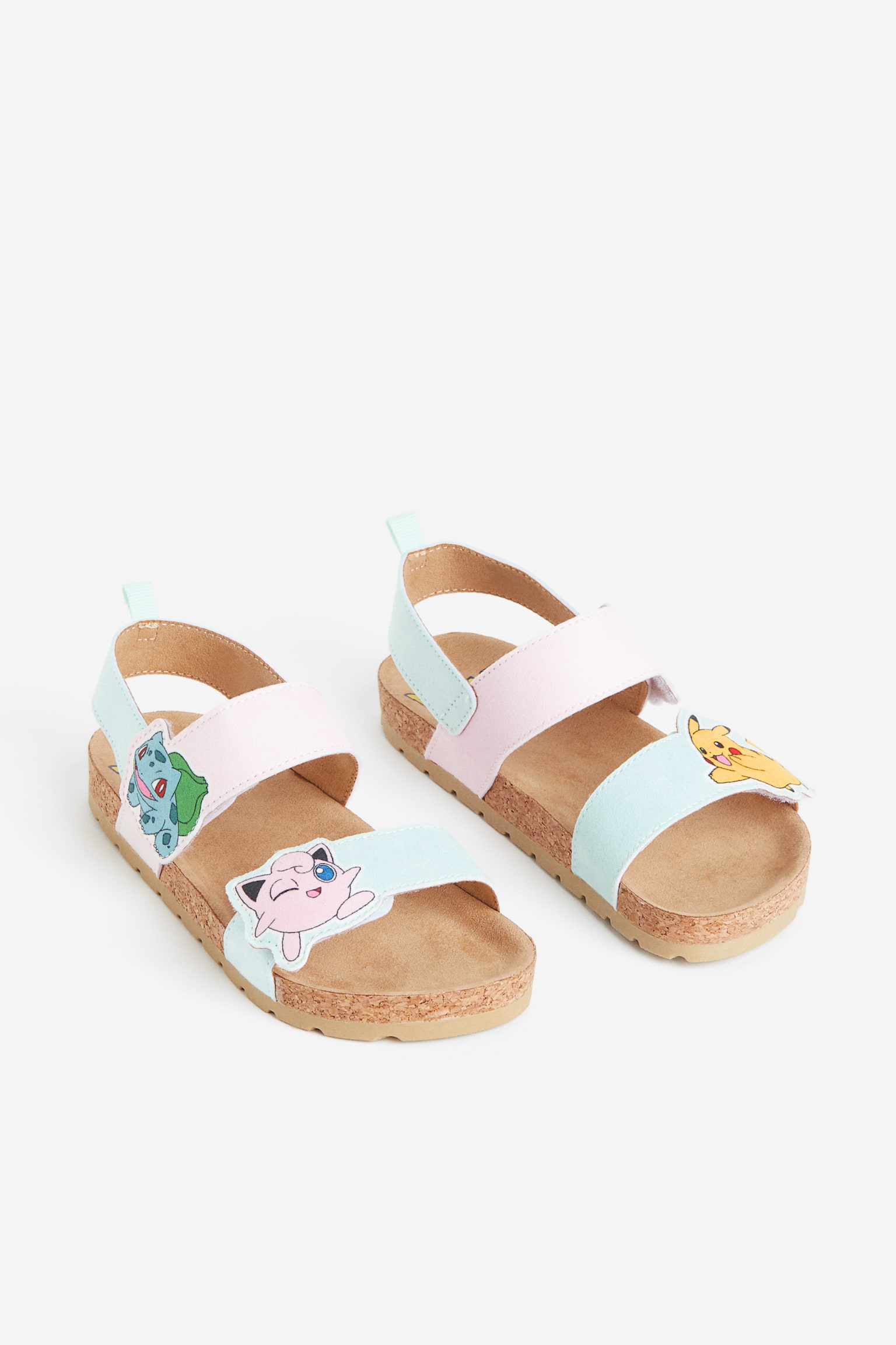 Ankle Strap Sandals - Light turquoise/Pokémon - 1