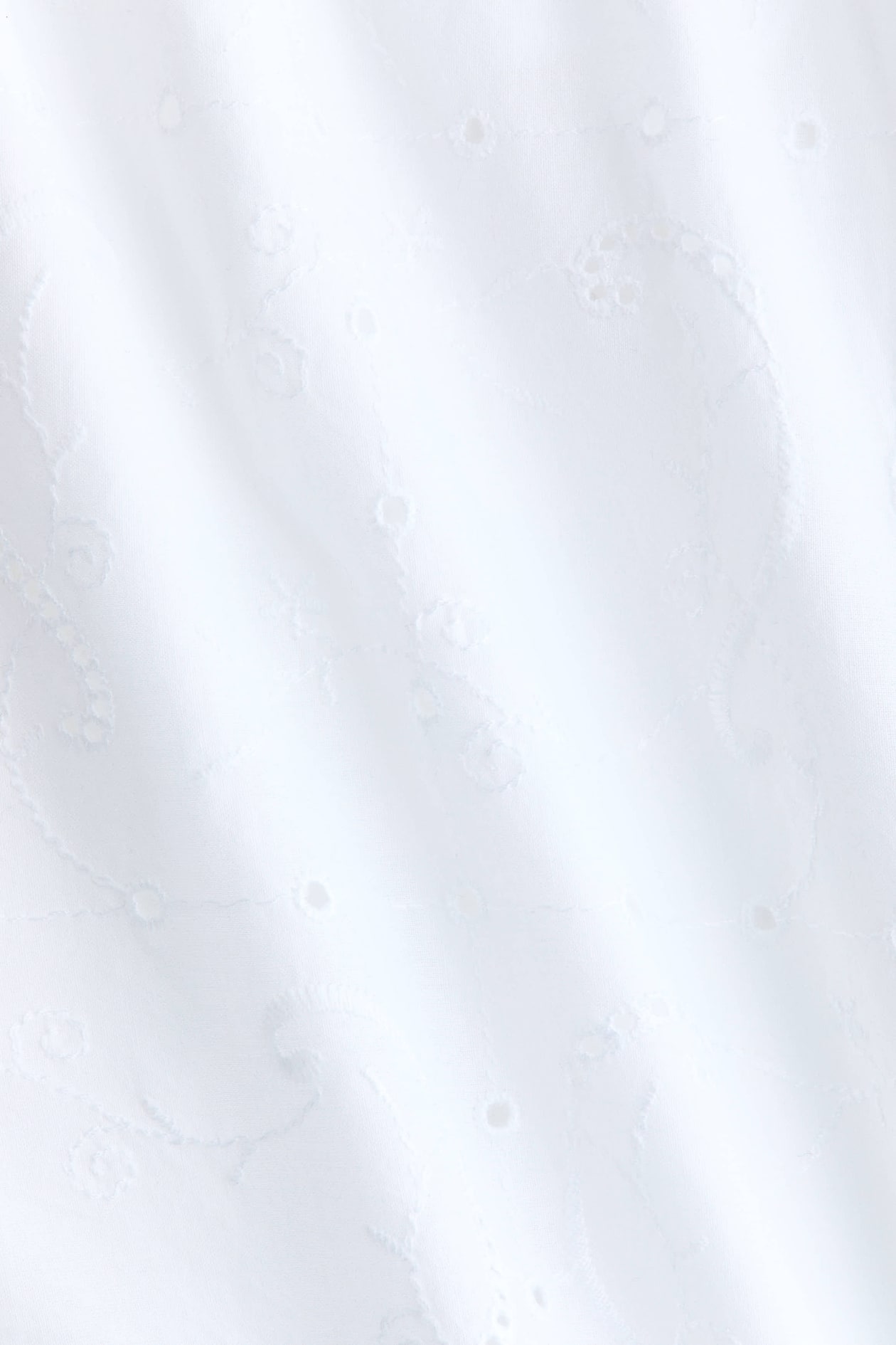 Eyelet-Embroidered Cotton Shorts - image 4