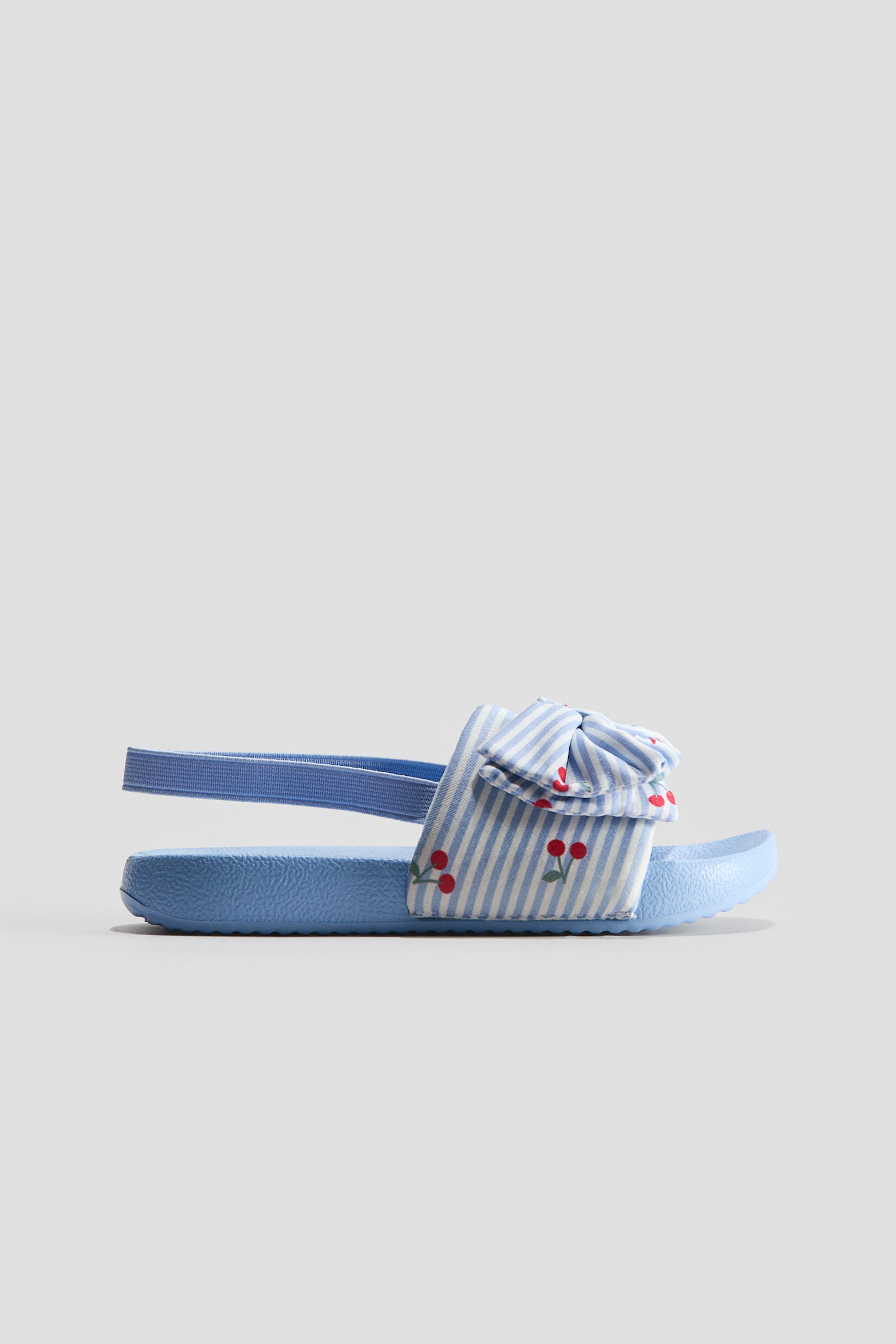 Pool slides - Light blue/Cherries/Dusty green/Floral - 2