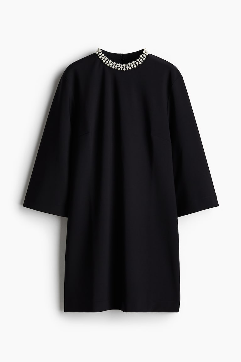 beaded collar dress Halter Neckline Mermaid Dress with Beaded Collar Gattinolli by Marwan