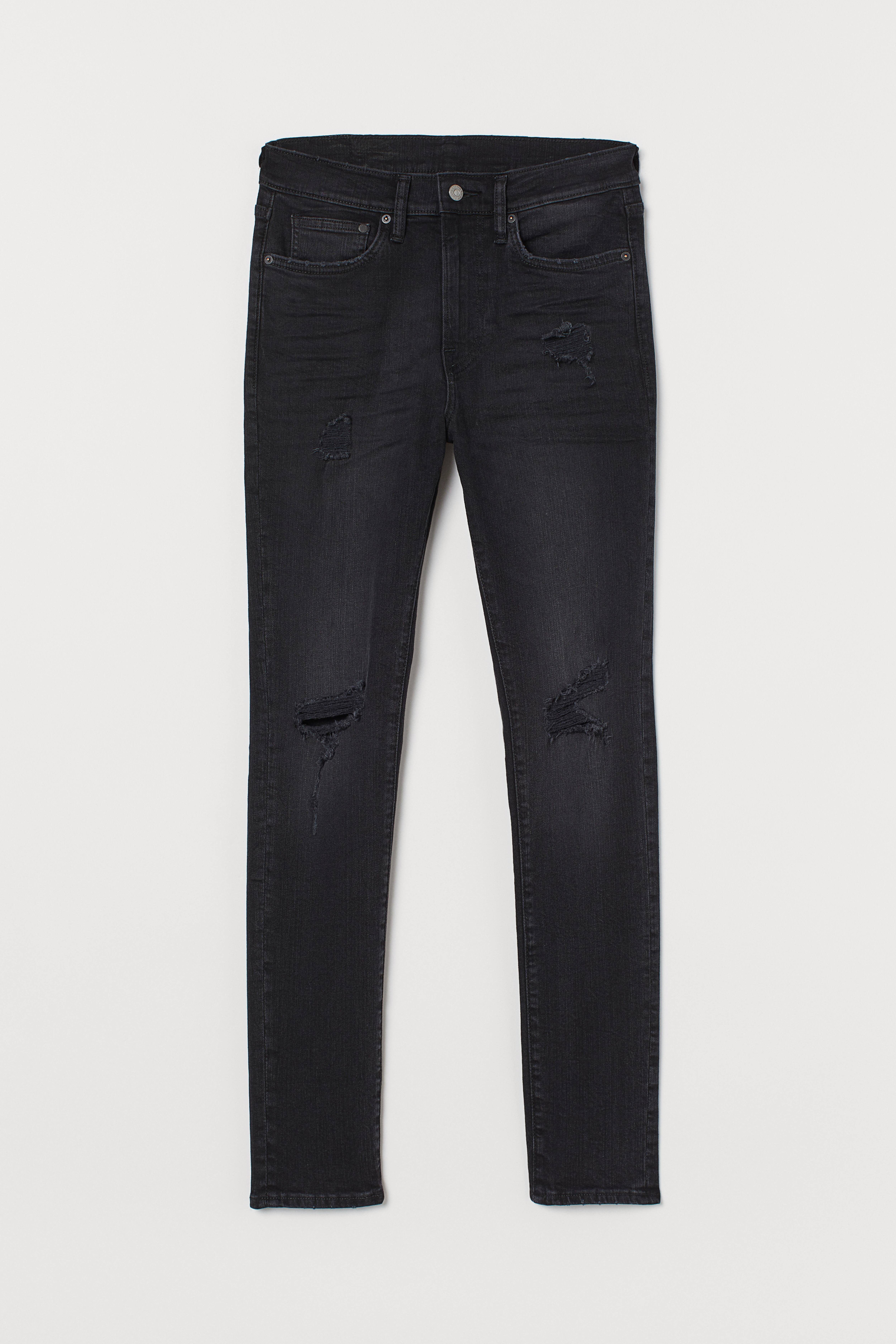 H&m shops black jeans mens