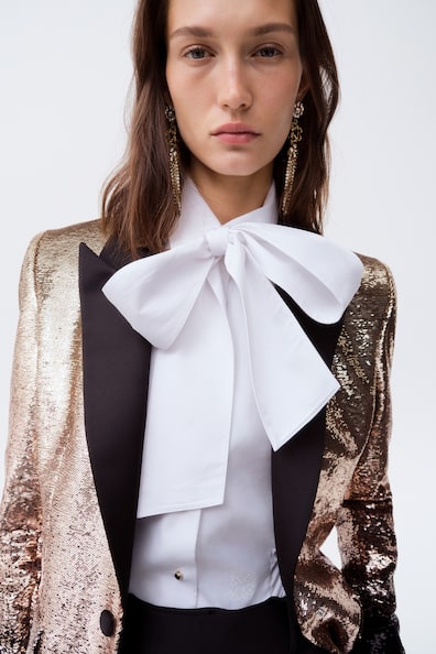 Sequined blazer