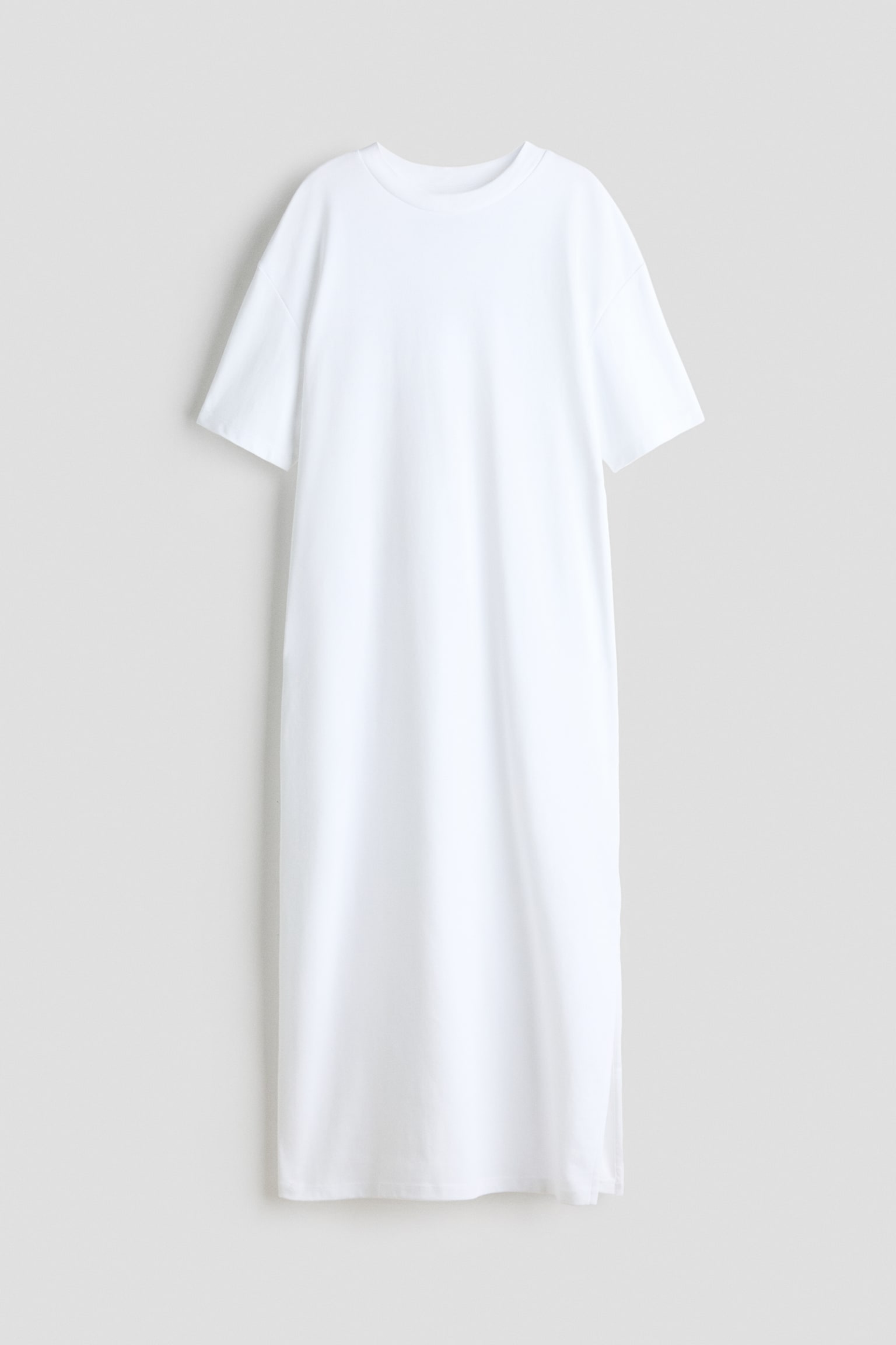 Cooling Loose Fit Dress - White/Black - 1