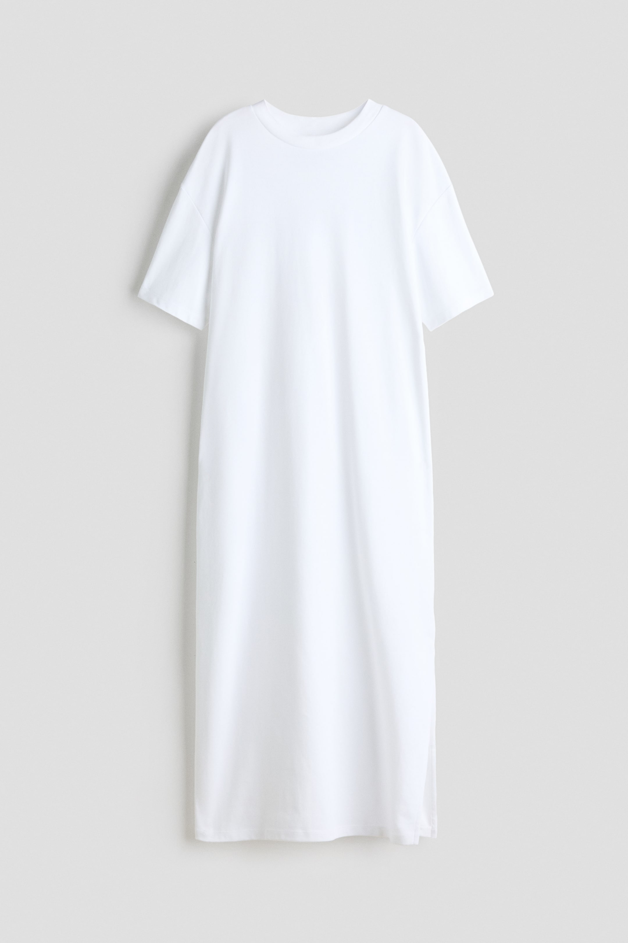 View larger image: Cooling Loose-Fit Dress - White - Ladies | H&M US 1