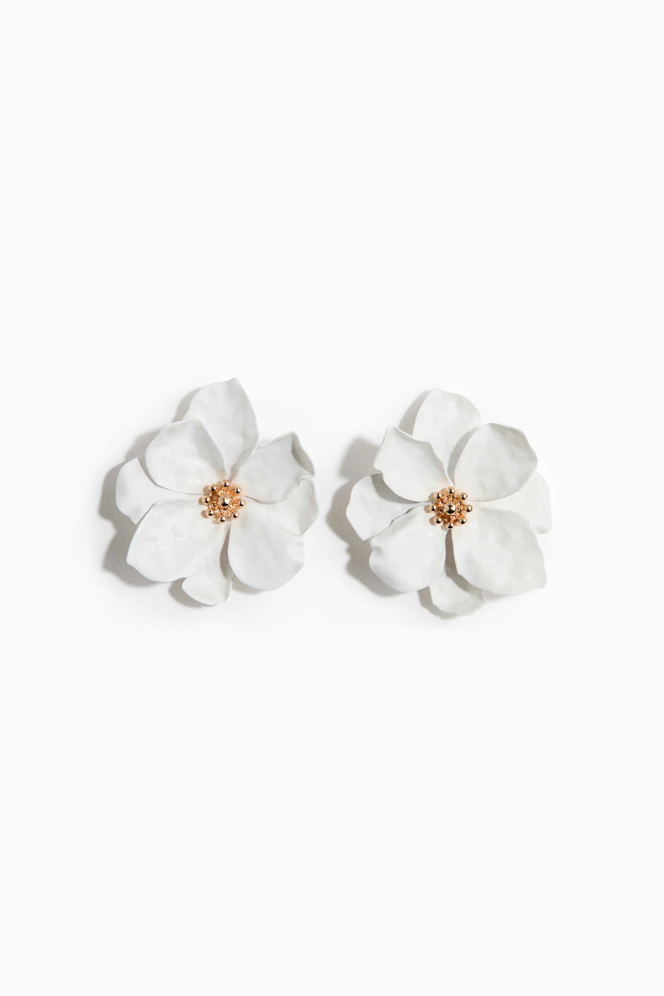 Flower-Shaped Earrings