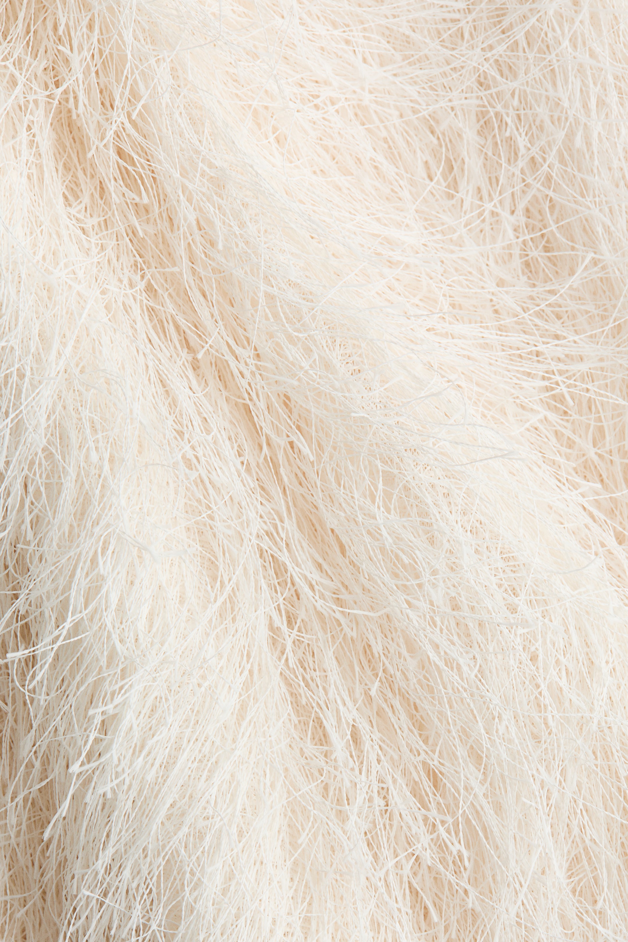 Nagyobb kép megtekintése: Rojtos pántos felső - Krémszínű - NŐI | H&M HU 7