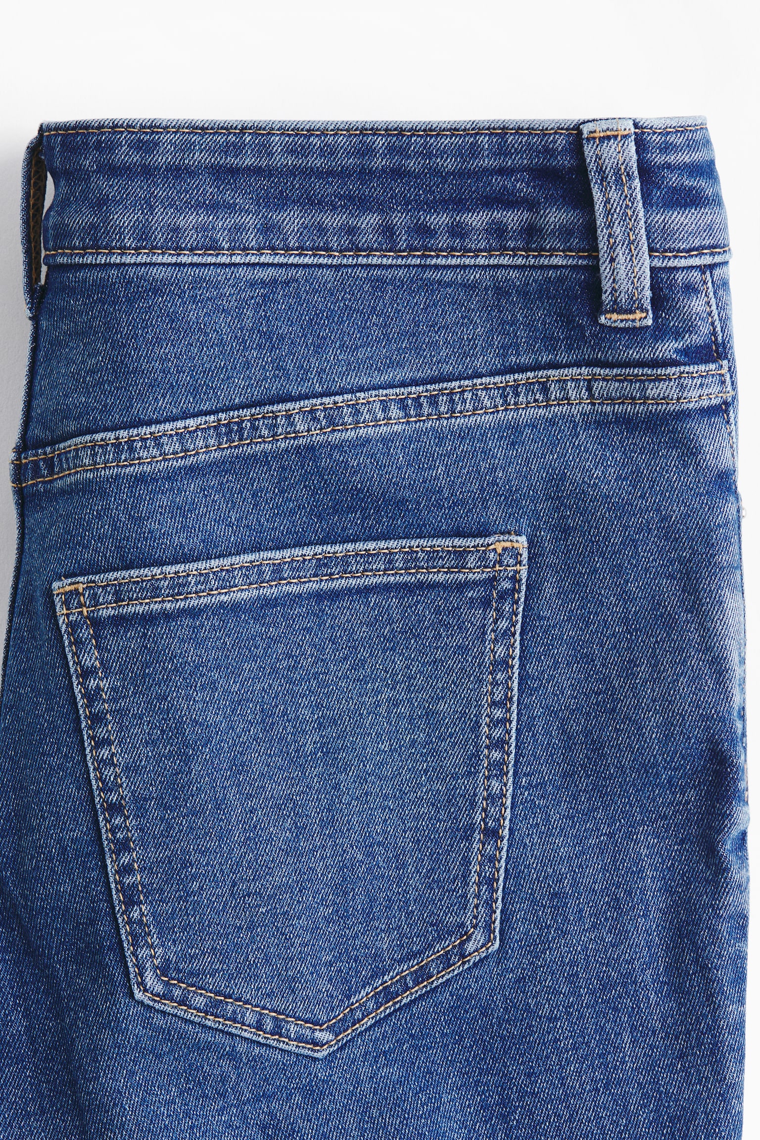 Flared High Jeans - Denim blue/Light denim blue/Dark denim blue - 2