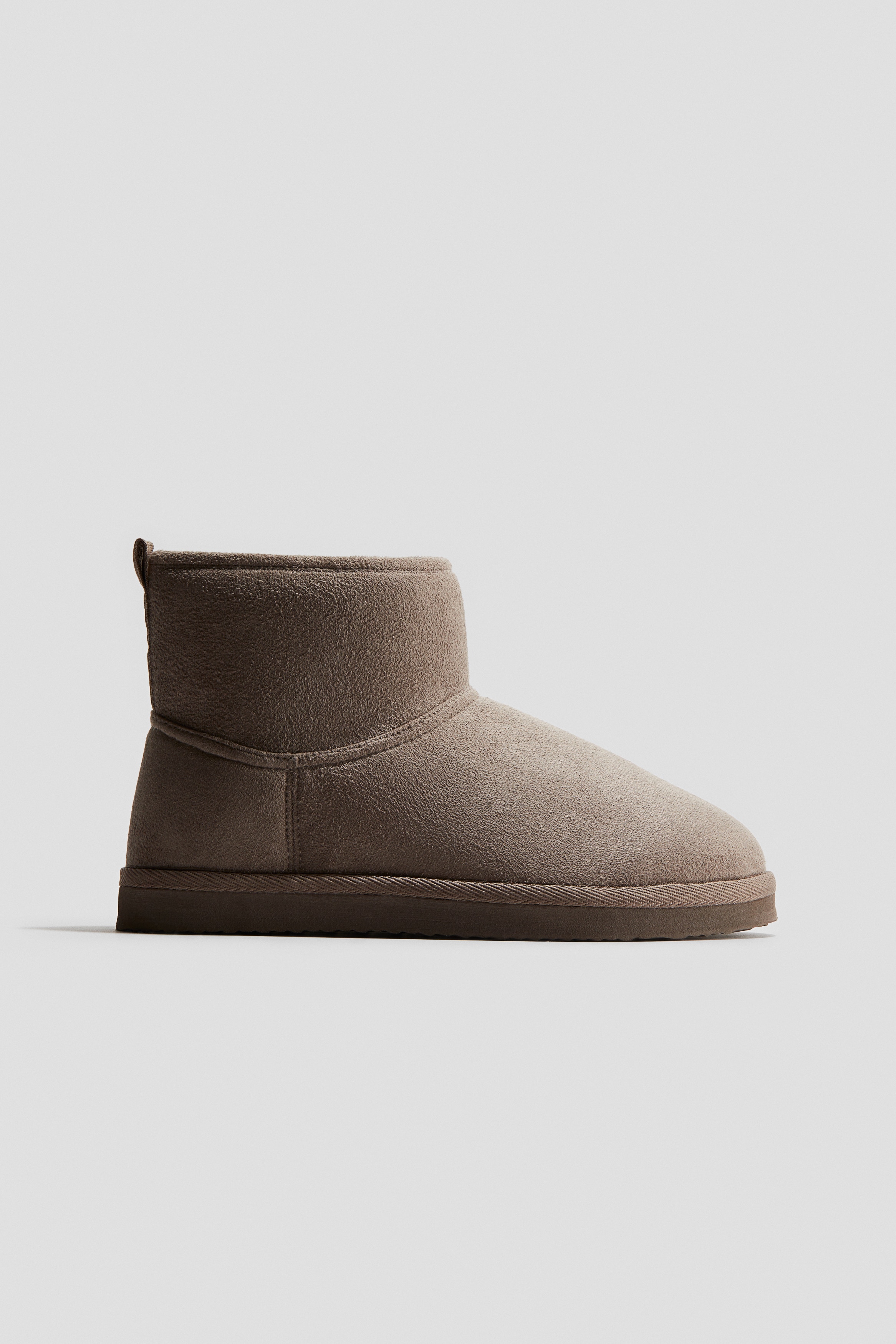 Boys - Greige Fluffy-lined boots - Size: 4  - H&M