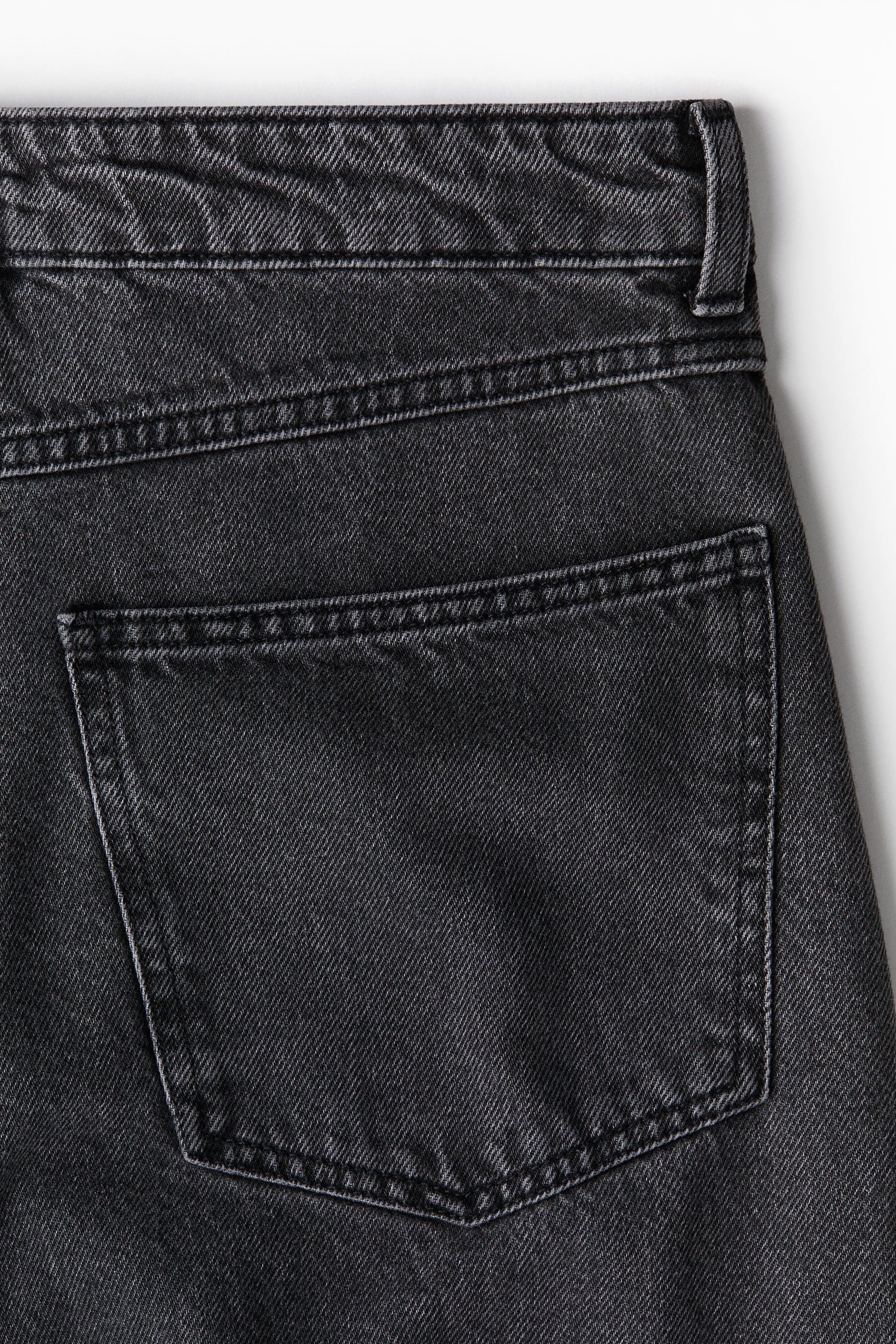 Barrel Regular Jeans - Black - Ladies | H&M GB 5