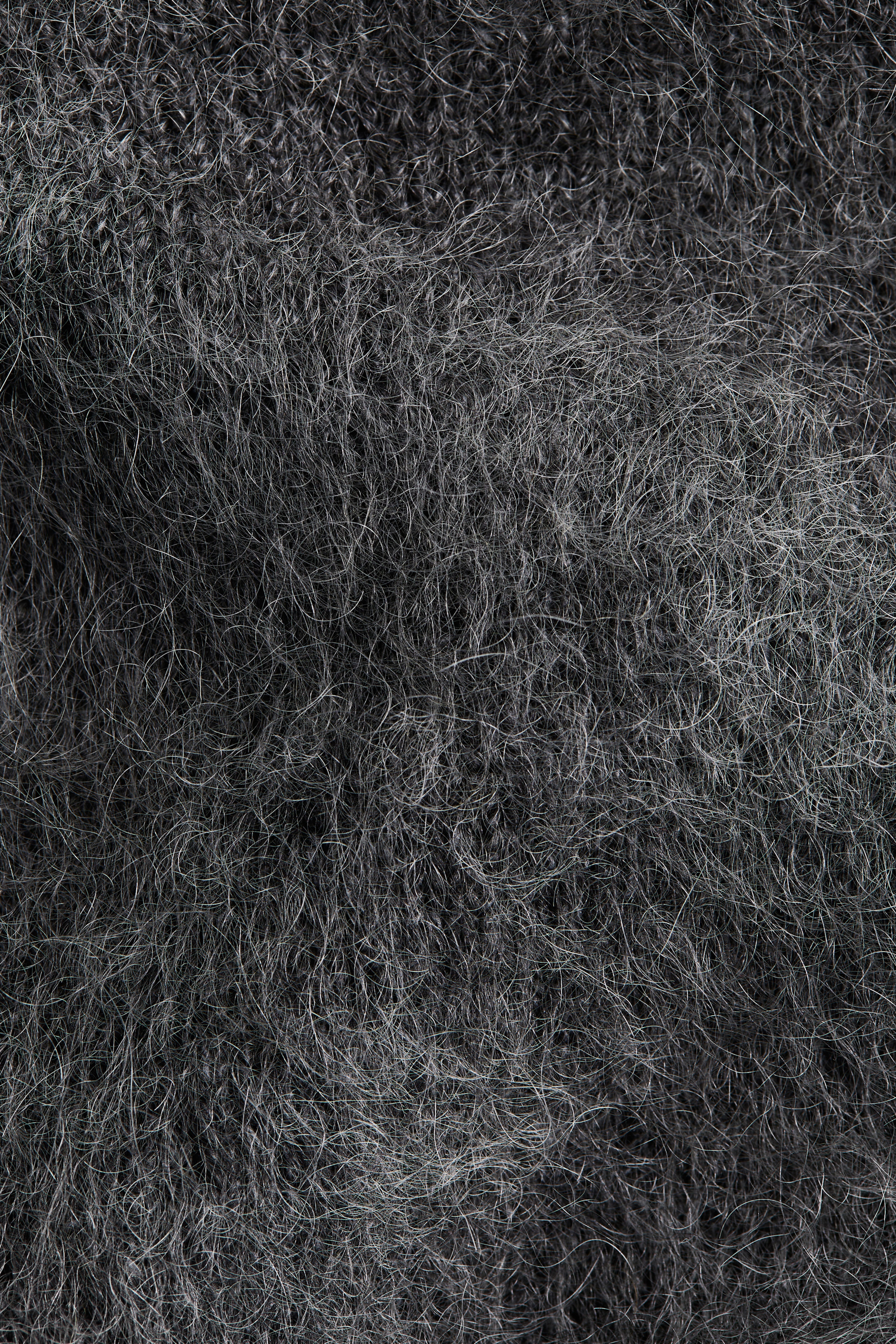Mohair-Blend Mini Skirt