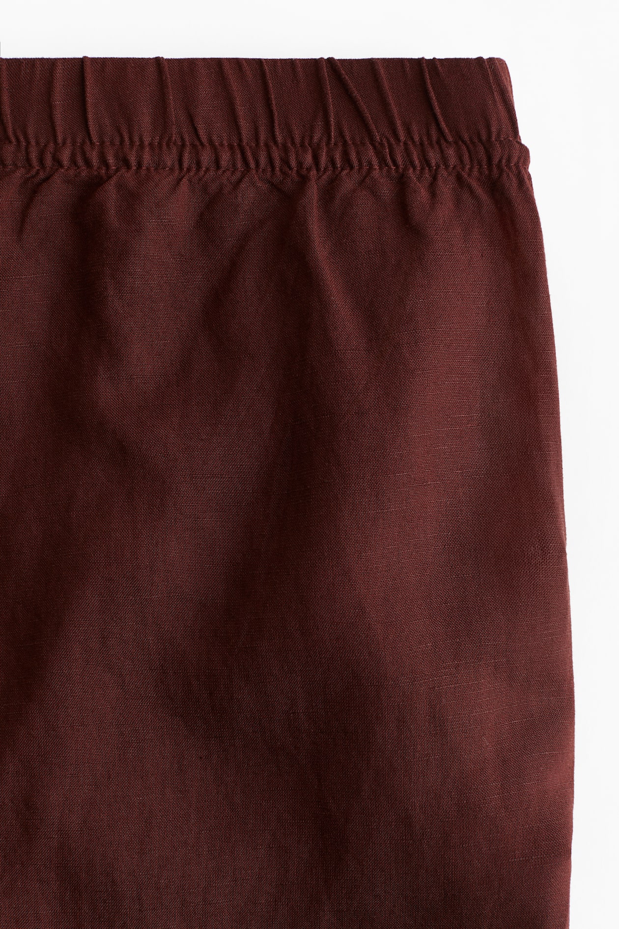 Linen-Blend Drawstring Pants - image 2