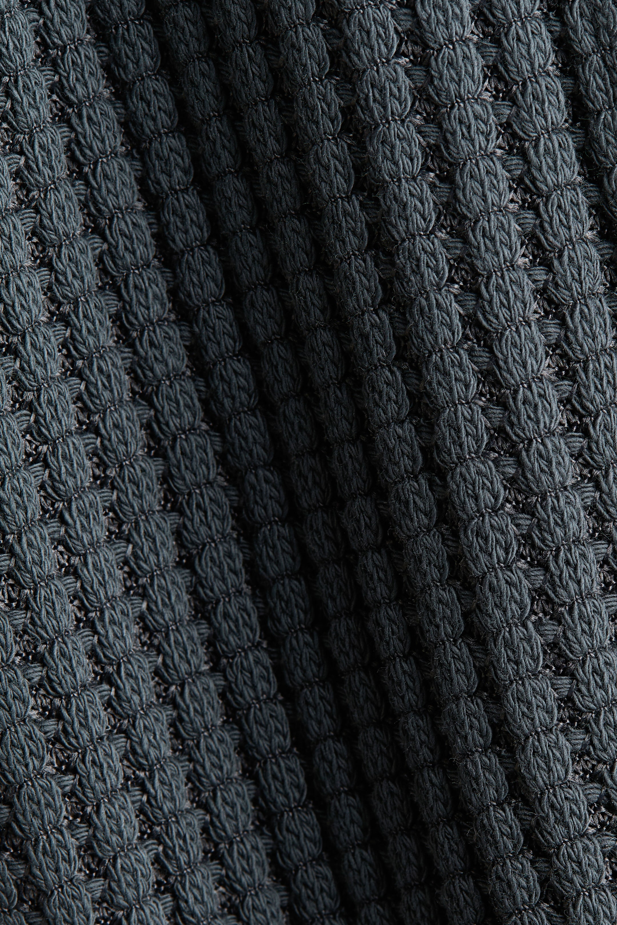 Waffle-Knit Romper Suit