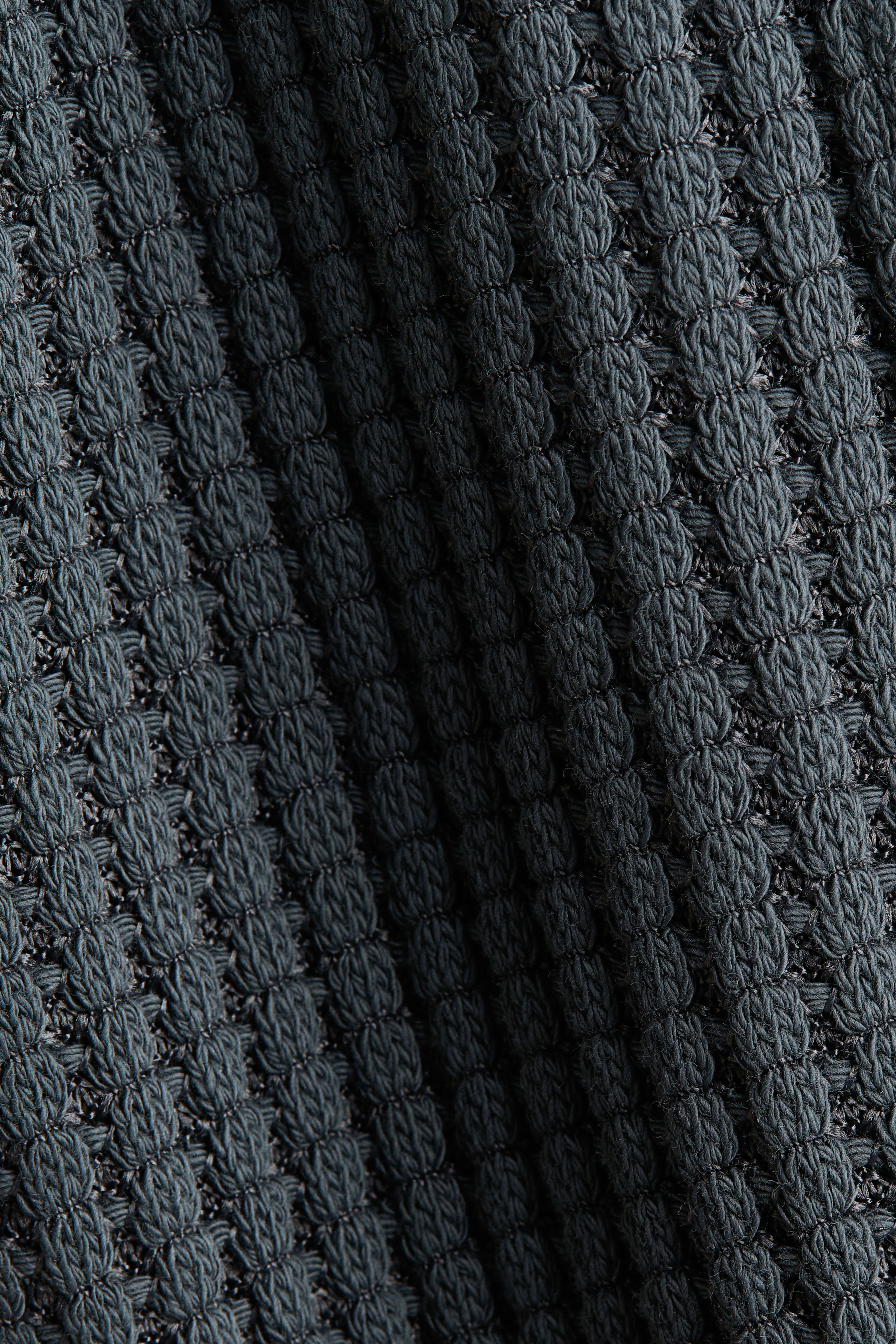 Waffle-Knit Romper Suit