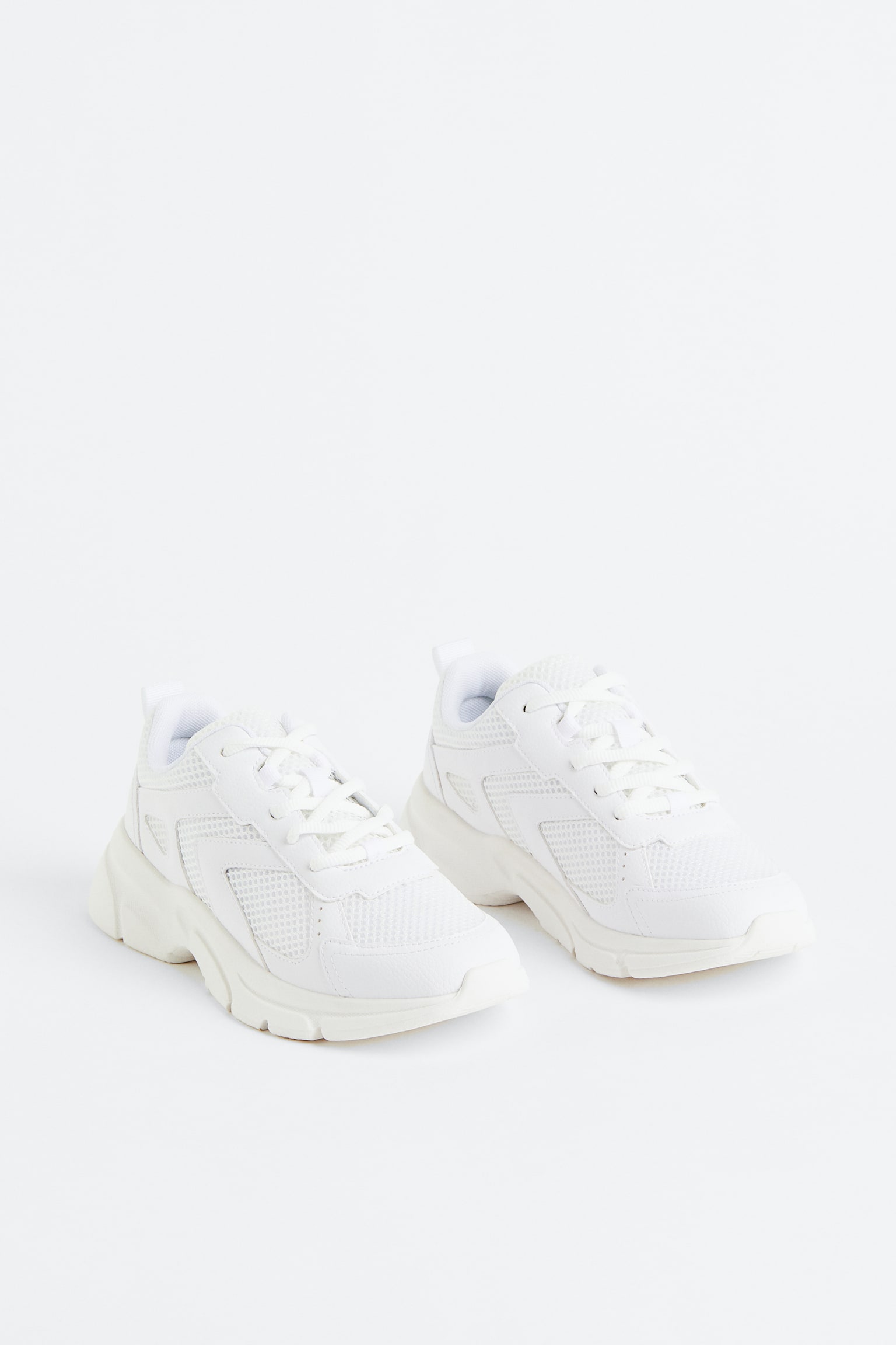 Sneakers - White/Light purple/Natural white/Light beige/Light purple/White - 3