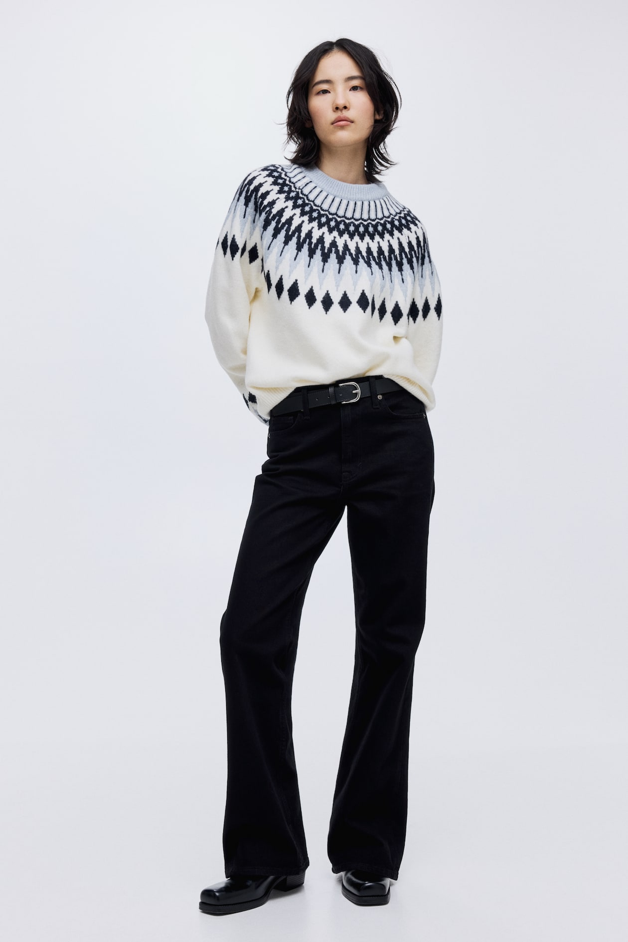 Jacquard-Knit Sweater - image 4