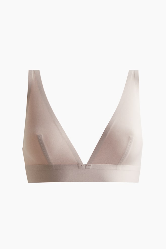Soft microfibre bra - Light dusty pink/Dark brown/Black/Dusty pink - 1