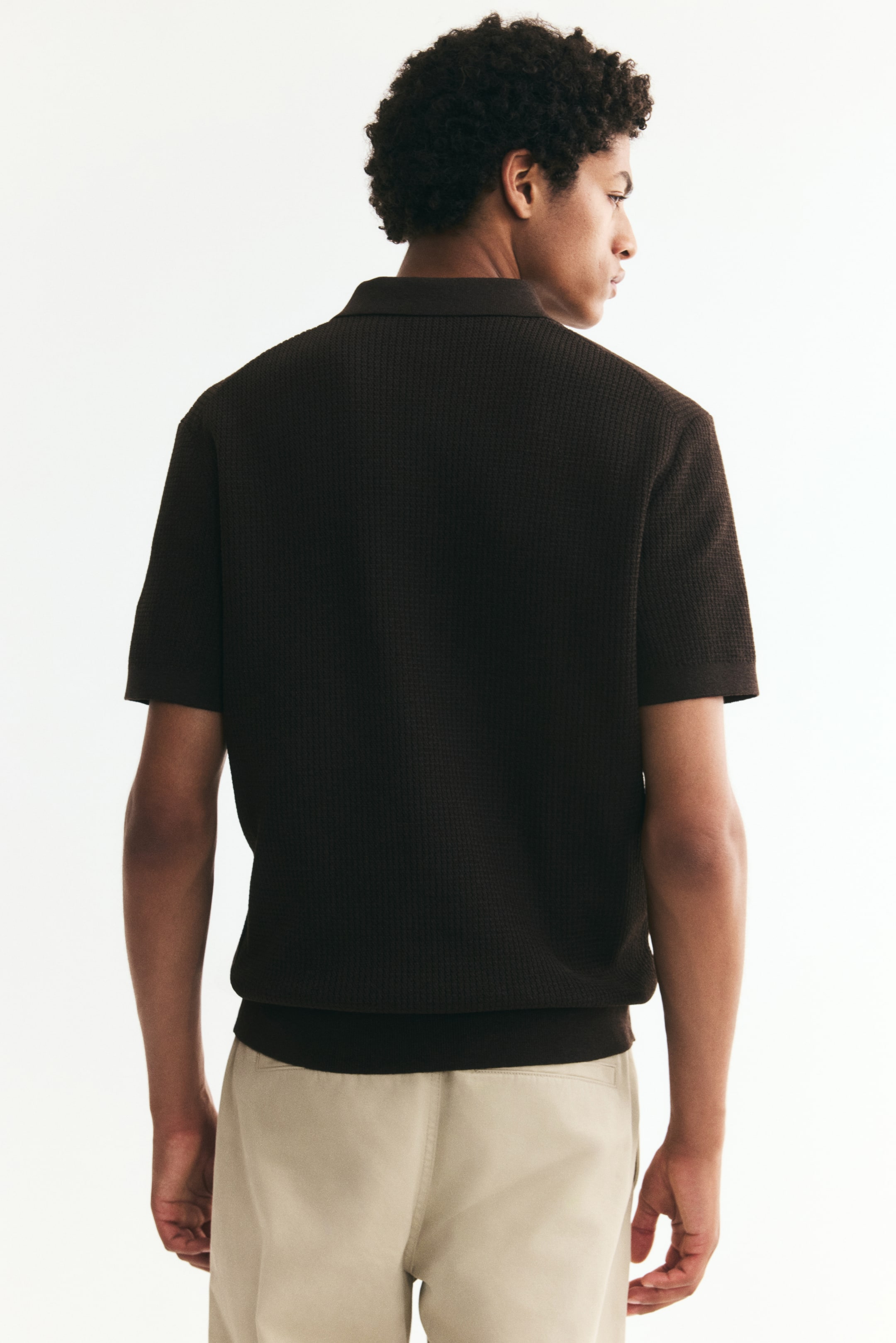 Polo classique en maille