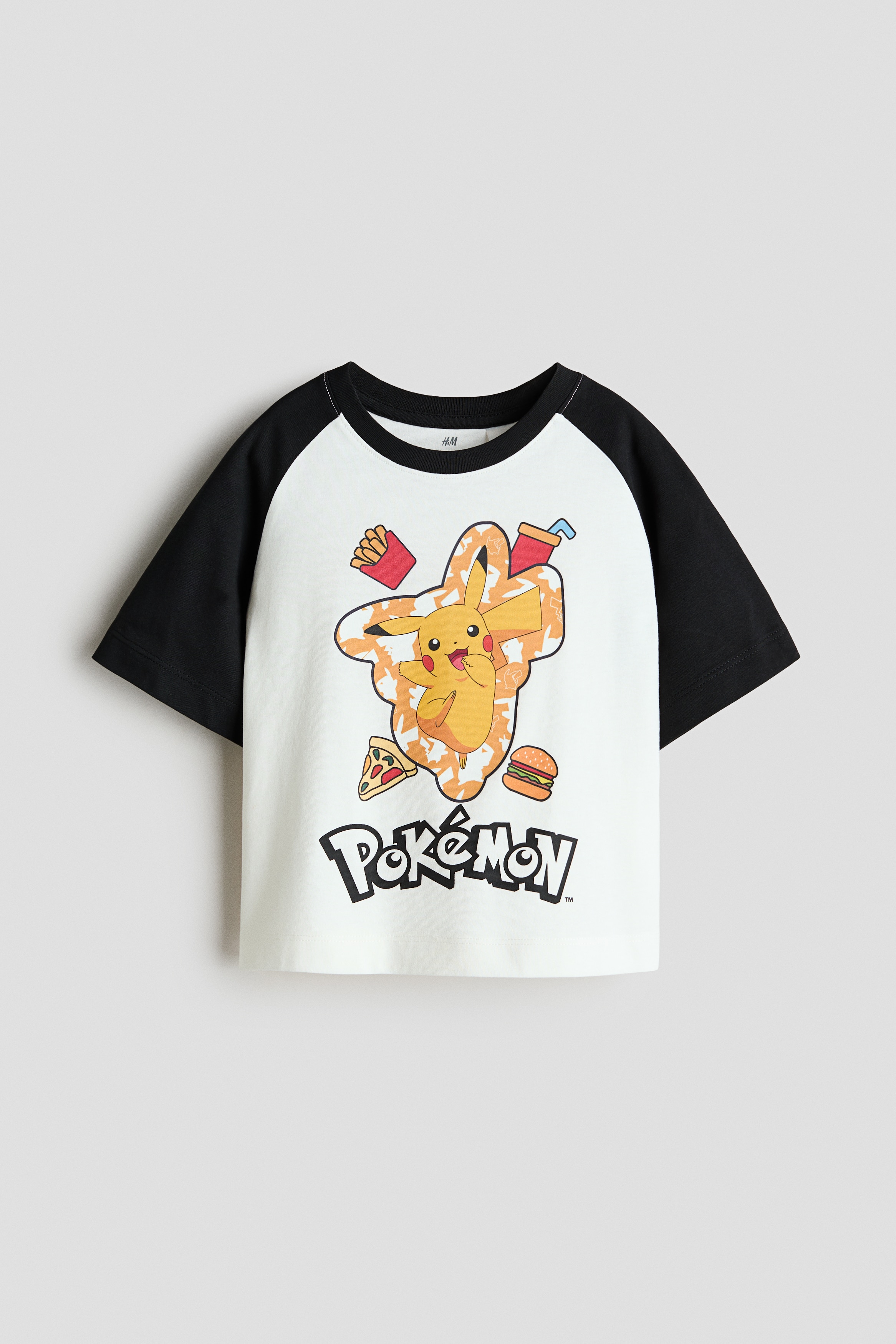 Printed T-Shirt - White/Pokémon/Black/Pokémon/Dark gray/Pokémon