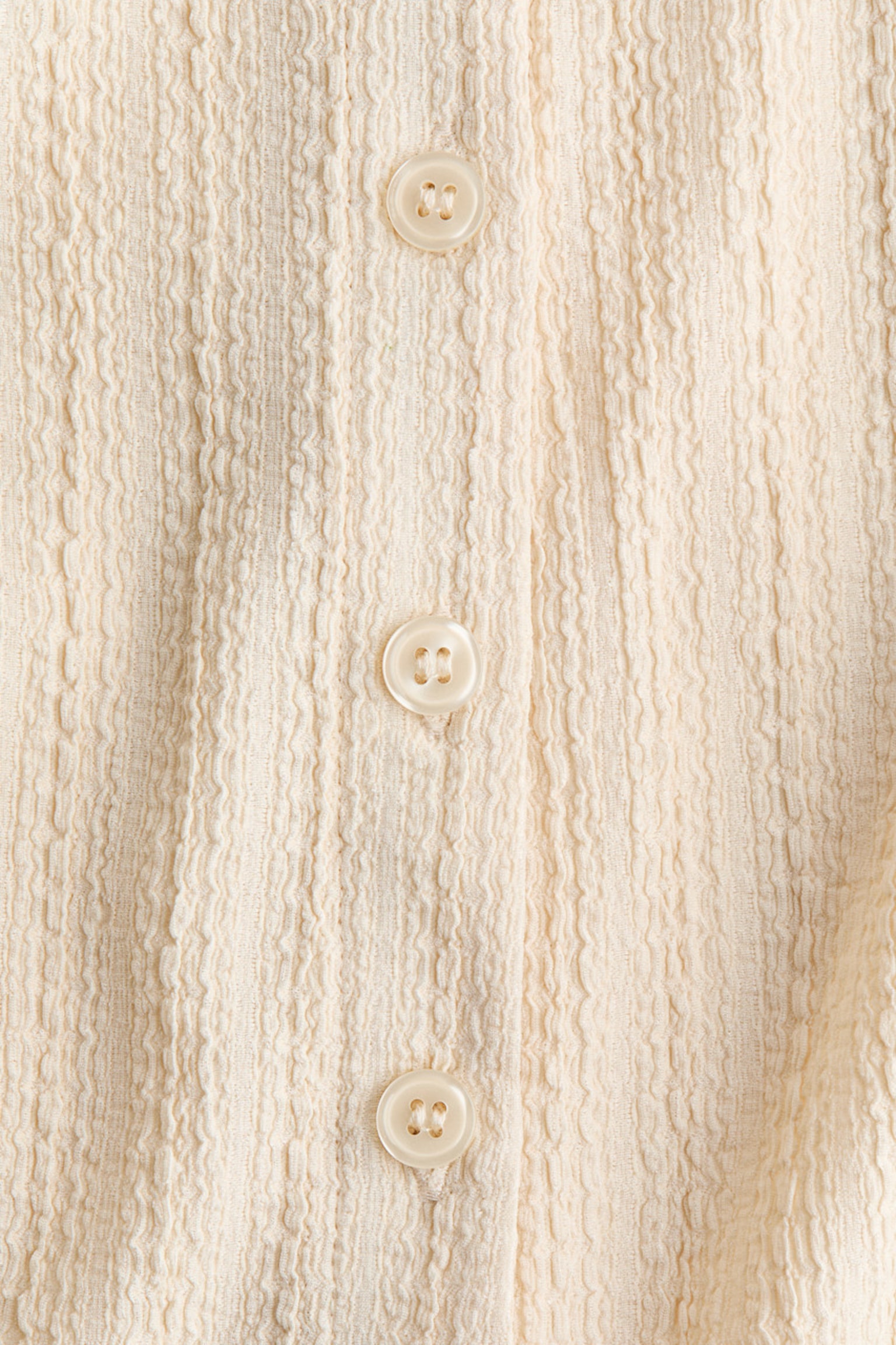 Женский жилет H&M Textured Jersey Vest, цвет: Светлый бежевый — фото 6