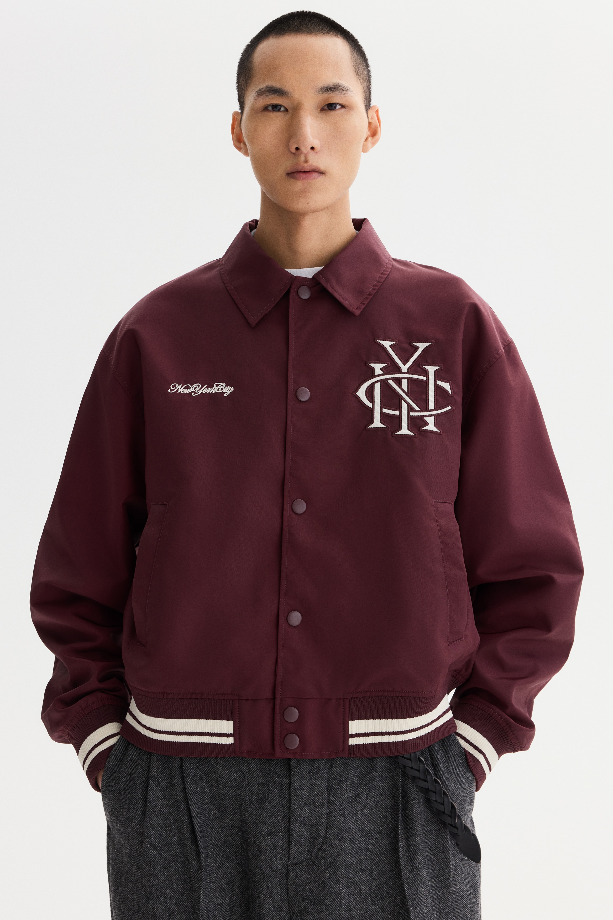 Baseball JacketModel