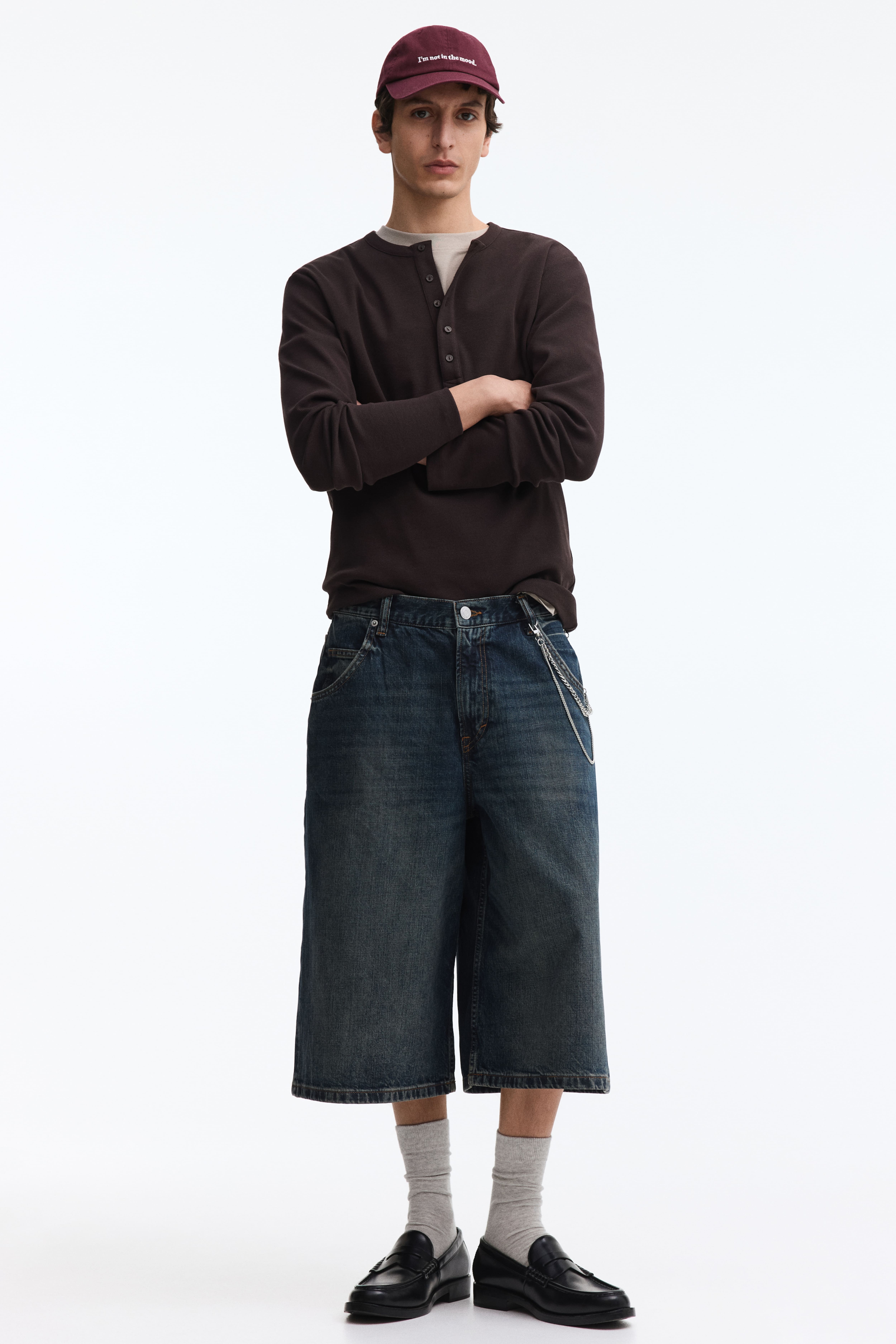 Baggy Denim Shorts