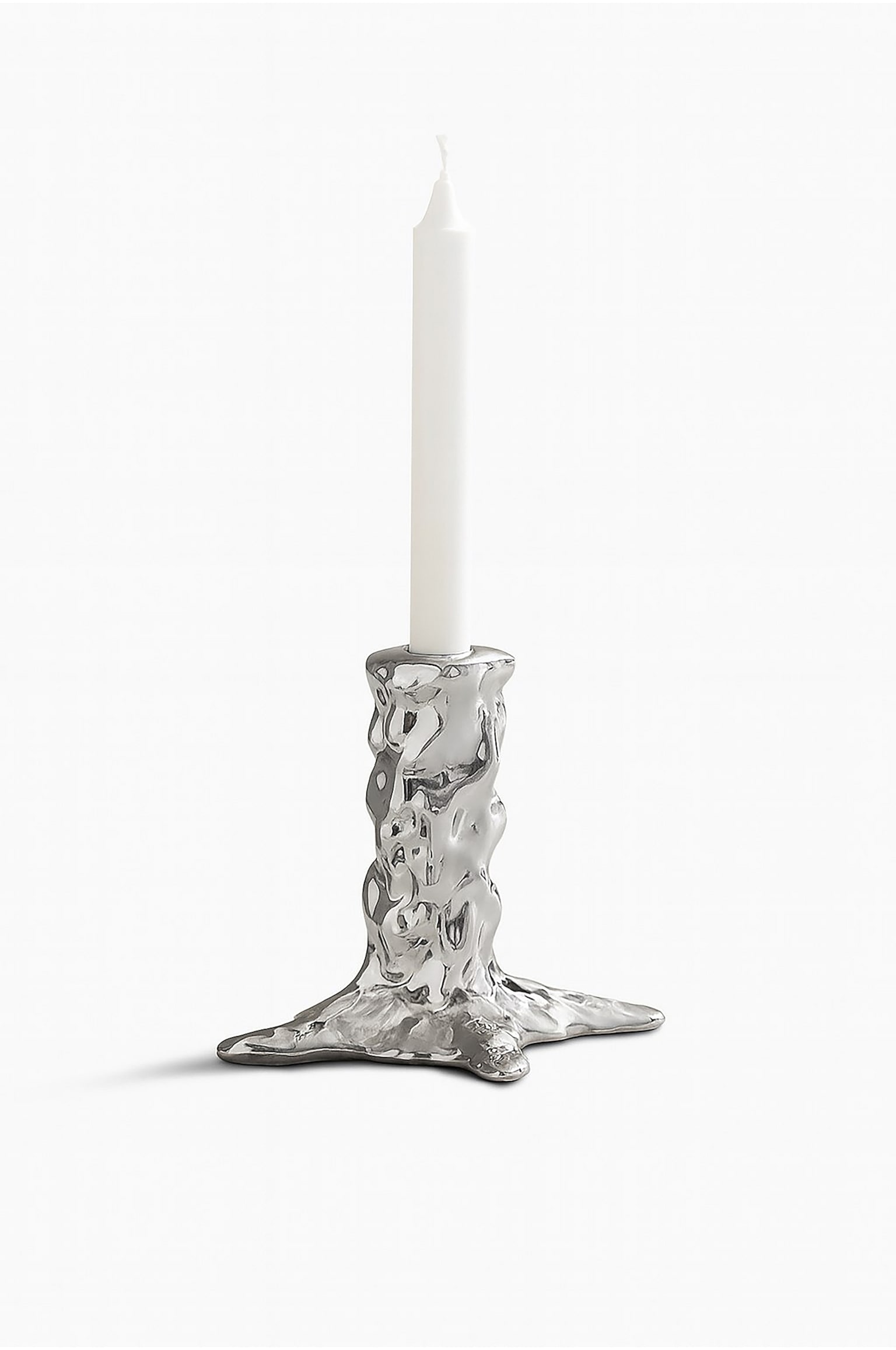 Bearnie Ljusstake Liten - Krom/Glossy Svart - 1