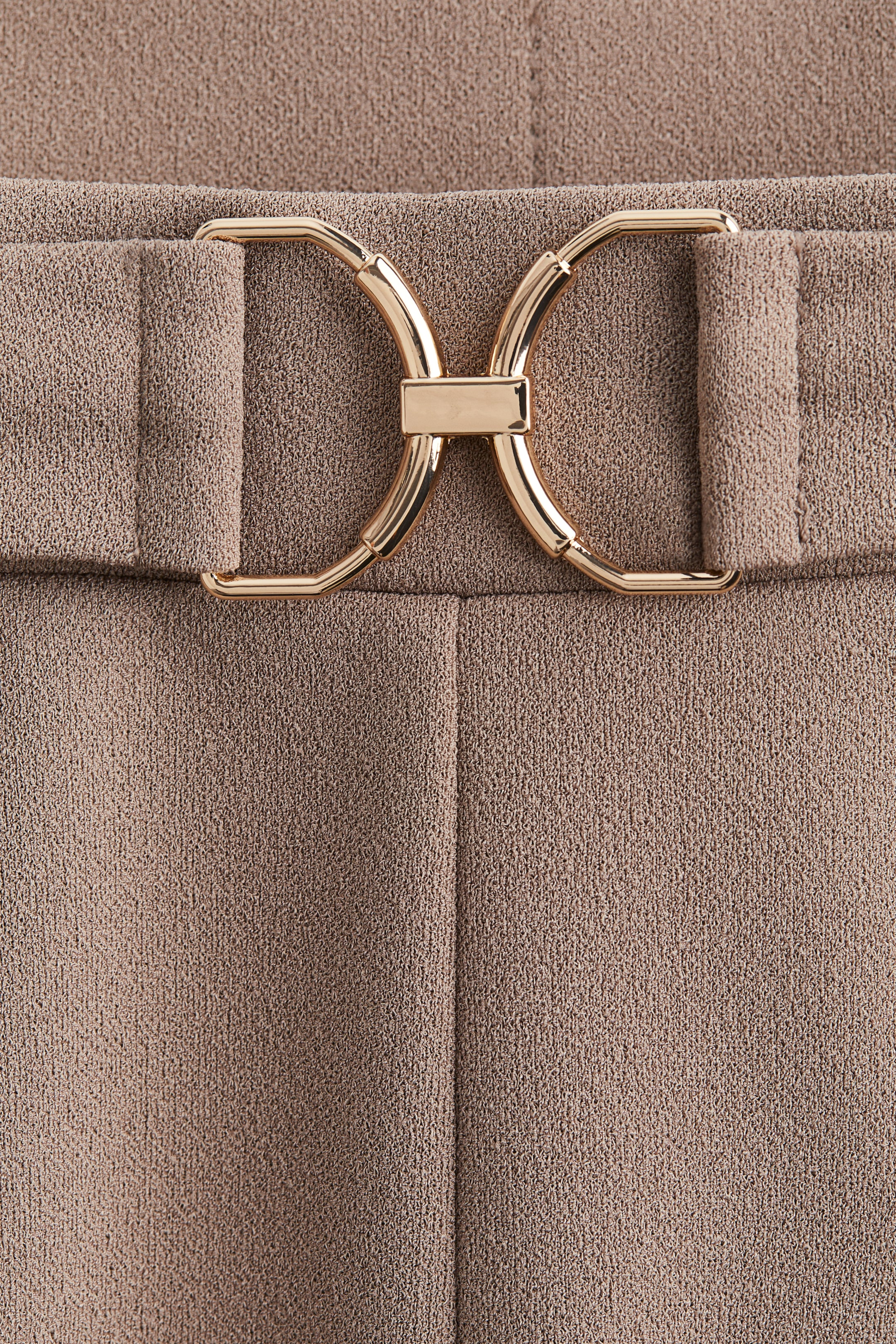 Buckle-detail Dress Pants