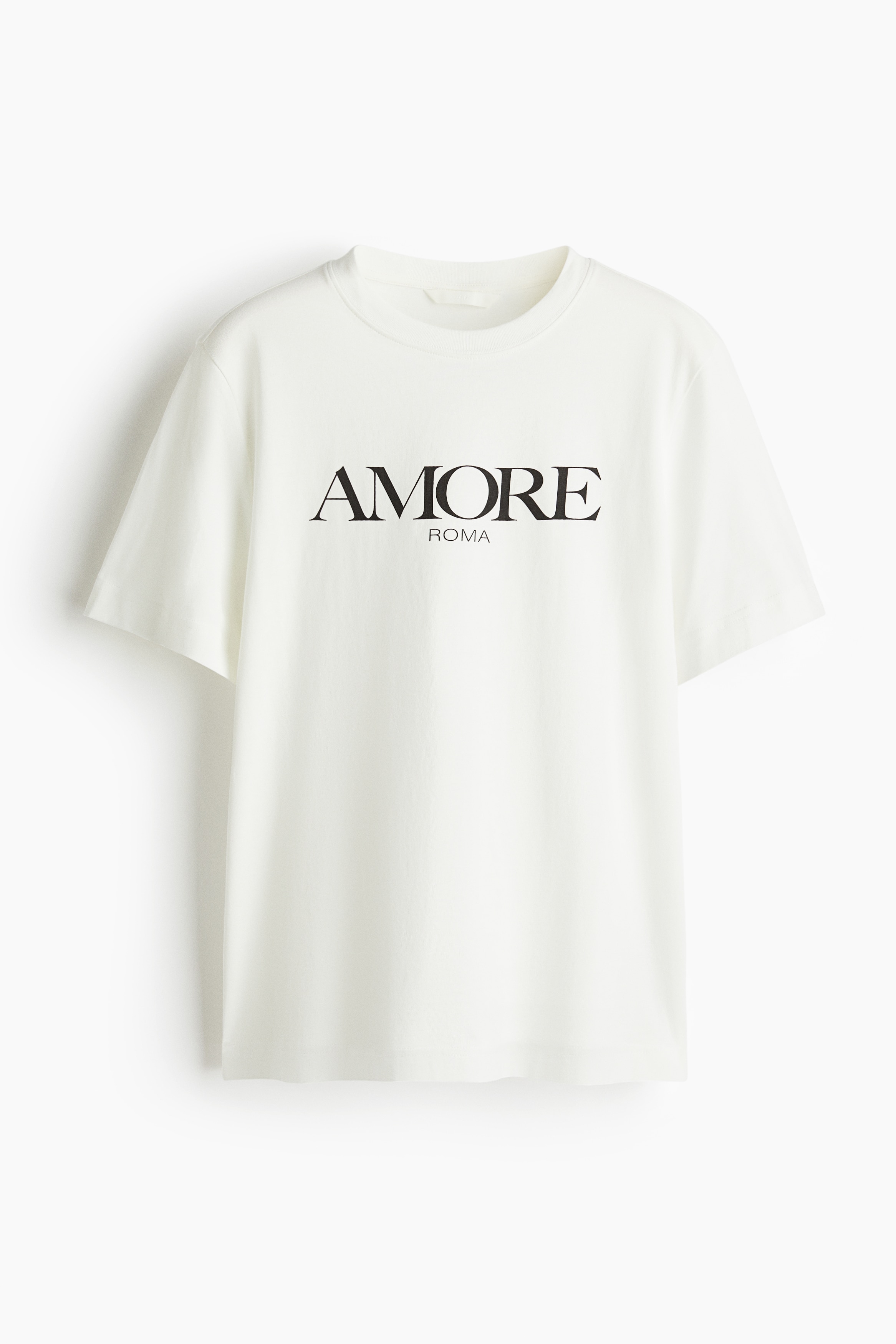 Motif-detail T-shirt - White/Amore/White/Gelato