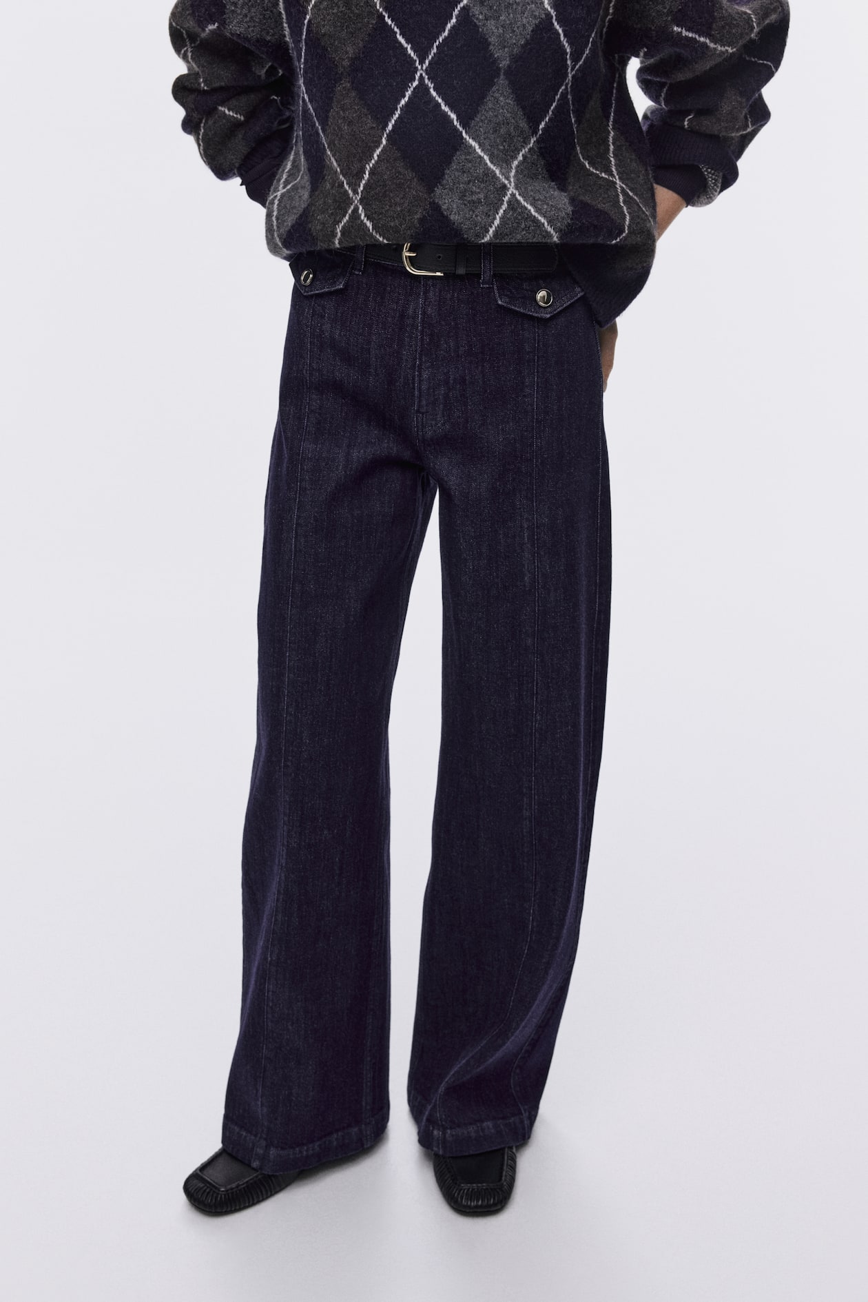 Wide High Jeans - image 3