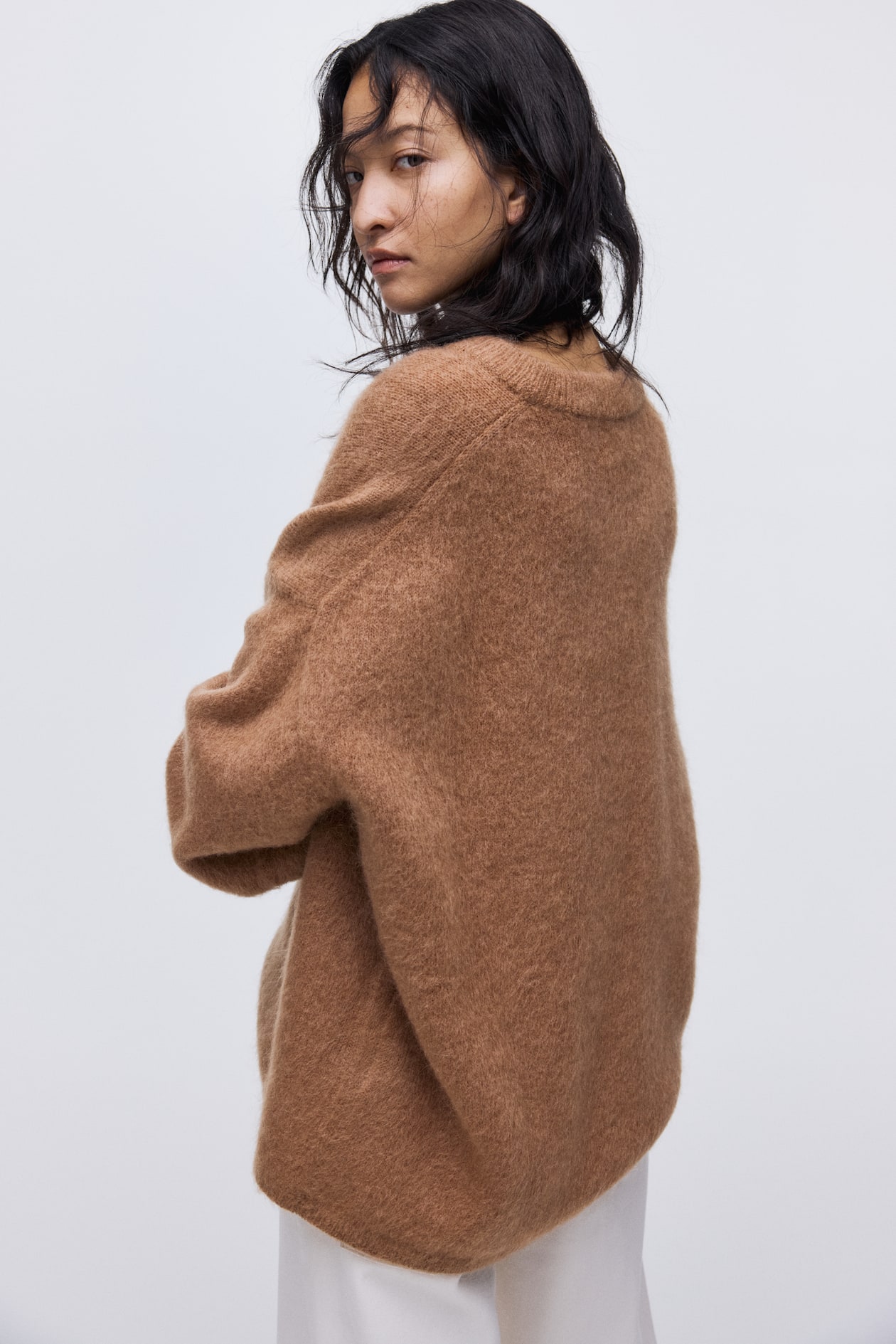 Oversized Mohair-Blend Sweater - image 2