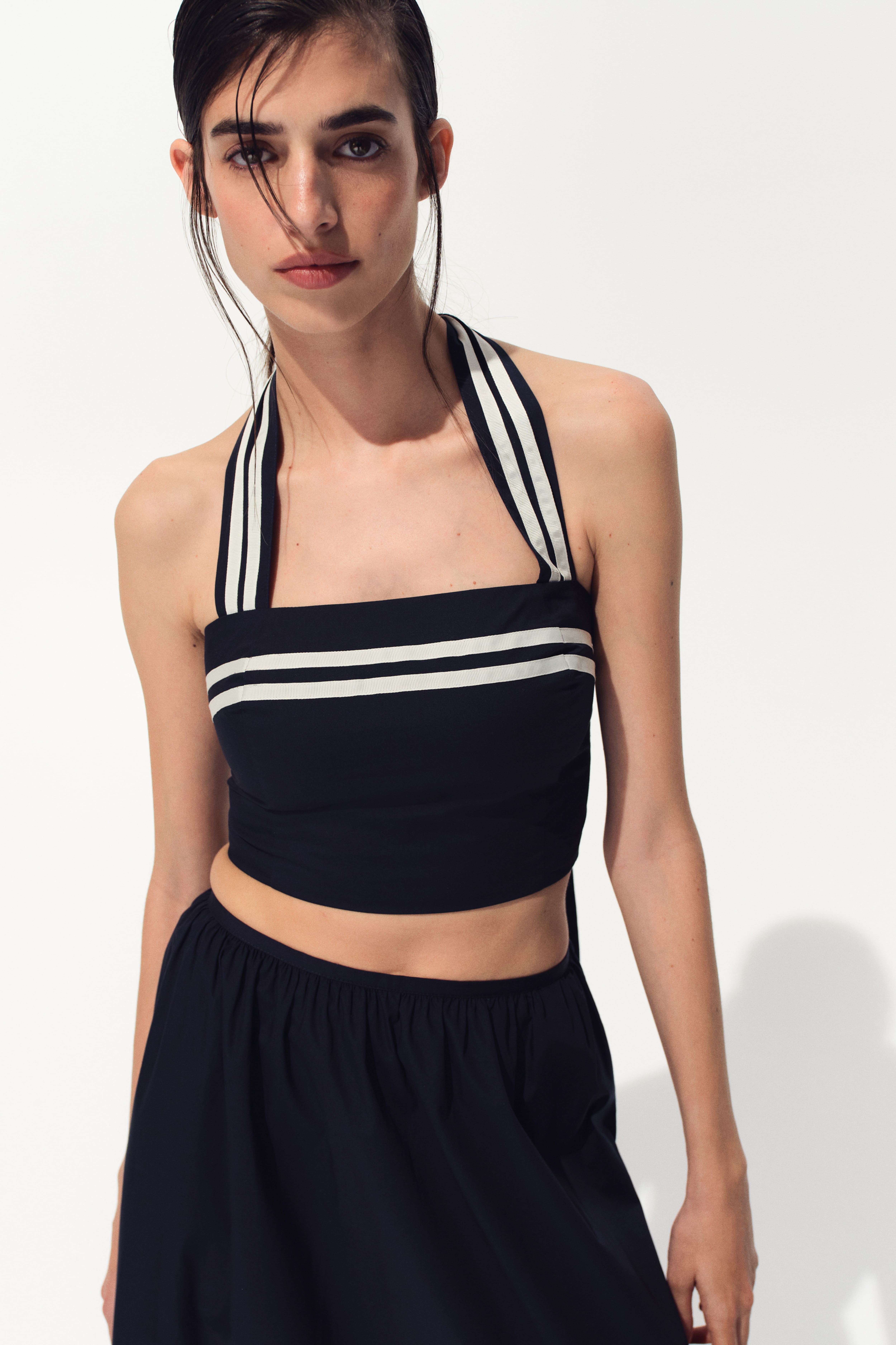 Halterneck Crop Top