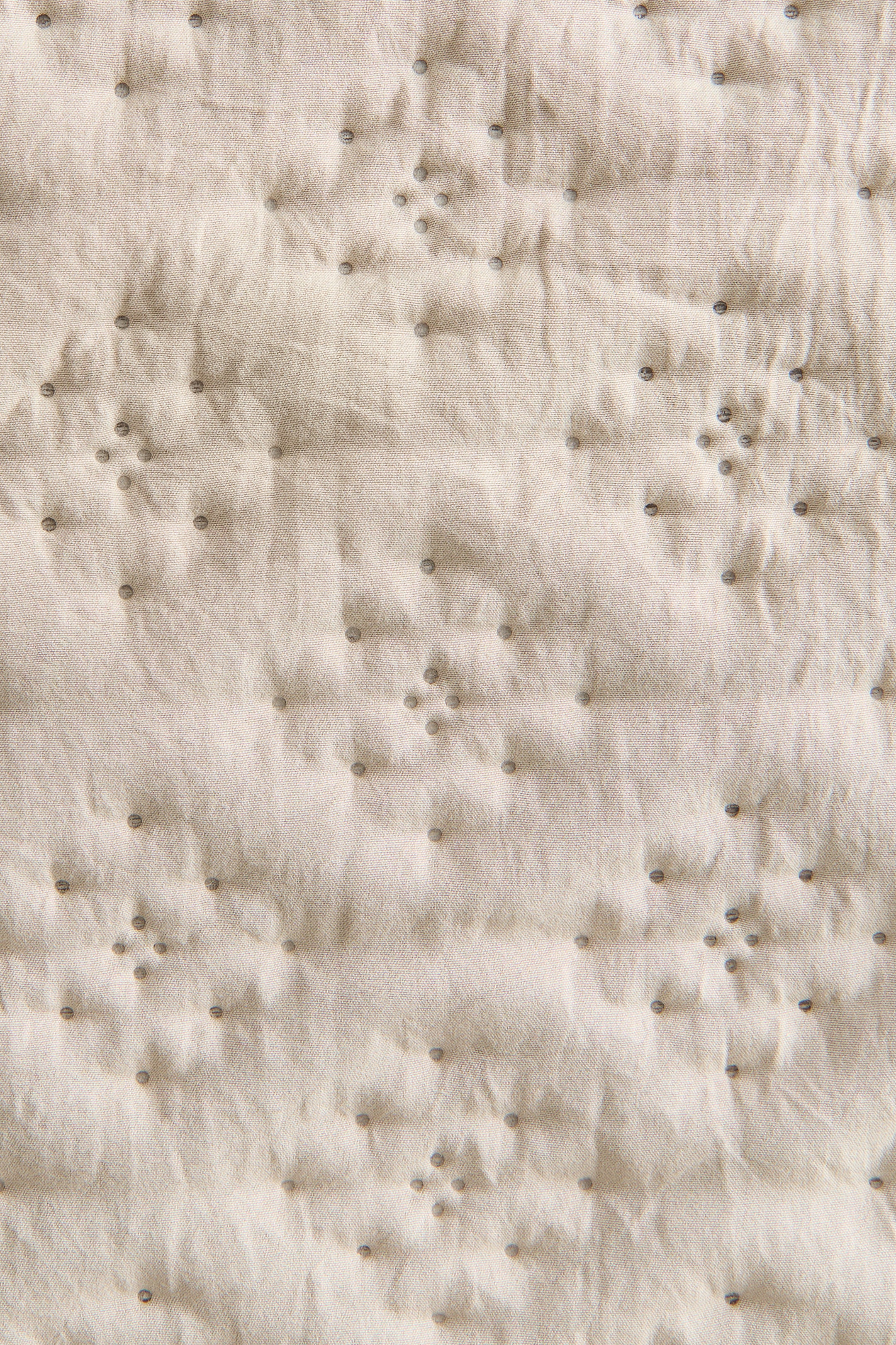 이미지 확대 보기: 퀼팅 베드 스프레드 - Light beige - Home All | H&M KR 2