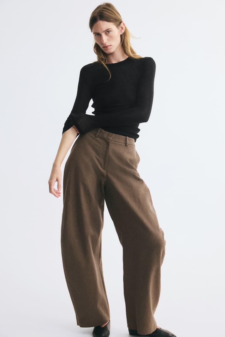 Bluza od finog vunenog pletiva