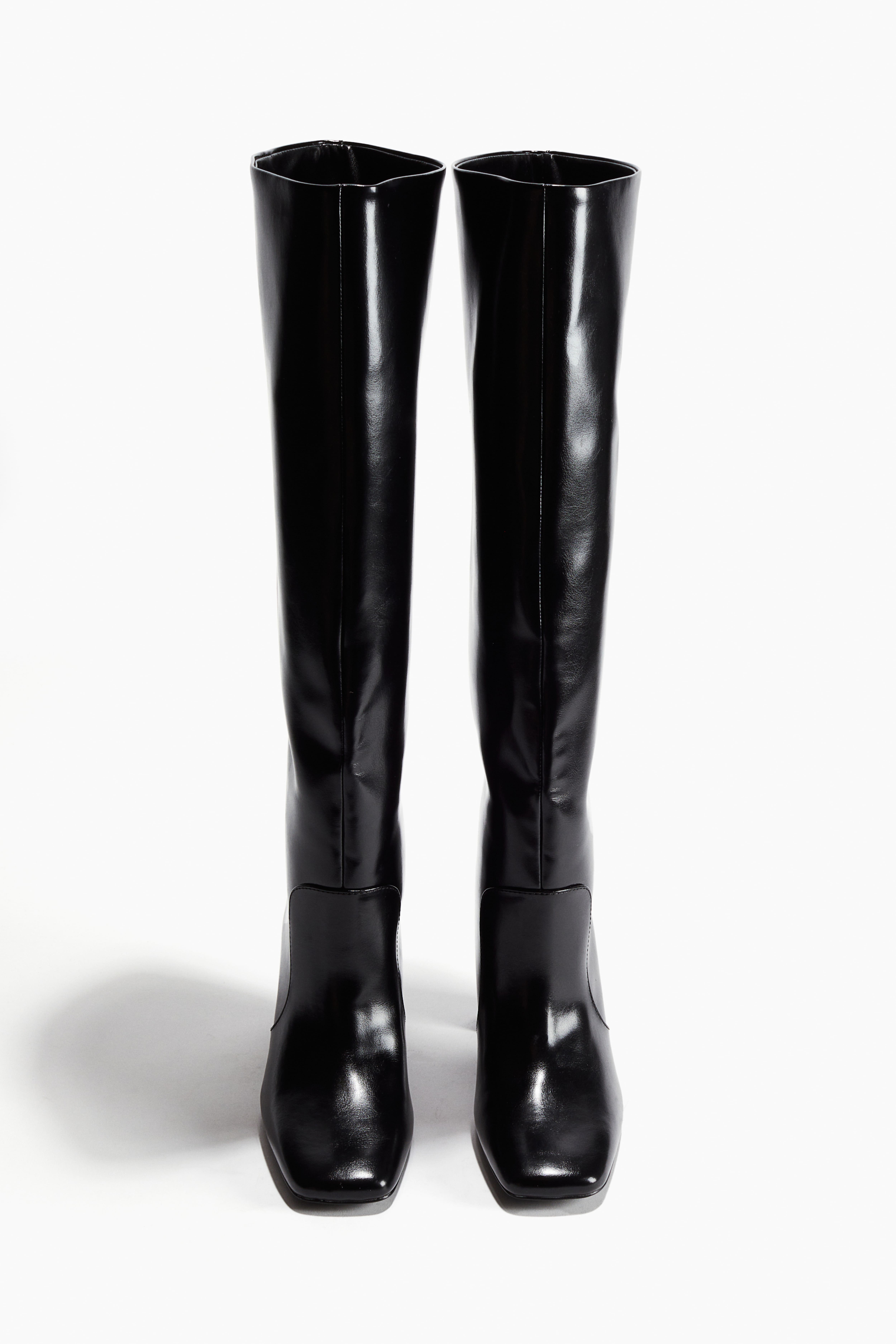 Knee High Boots Black Ladies H M CA