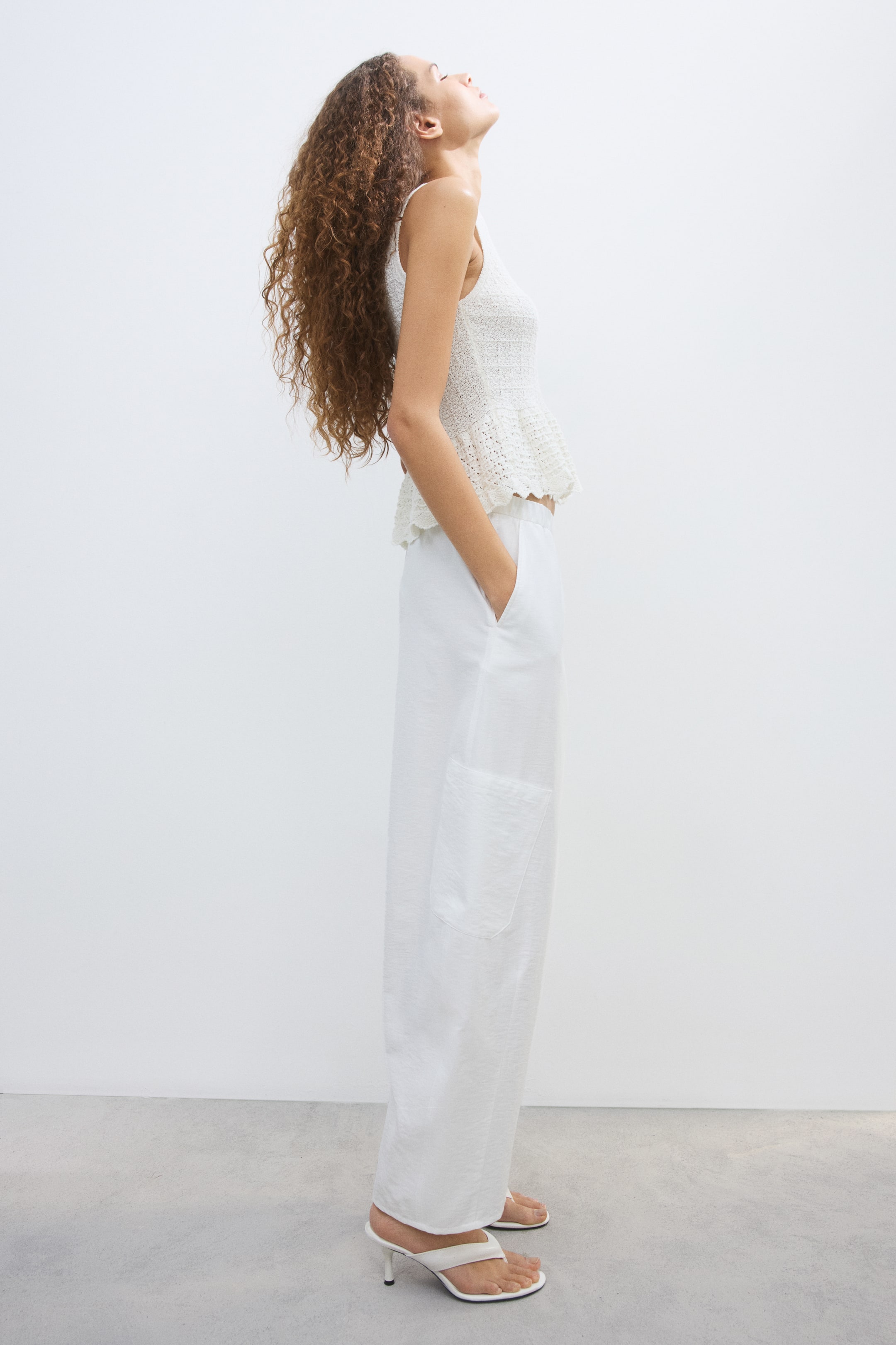 Pantalon cargo avec jambes ballon
