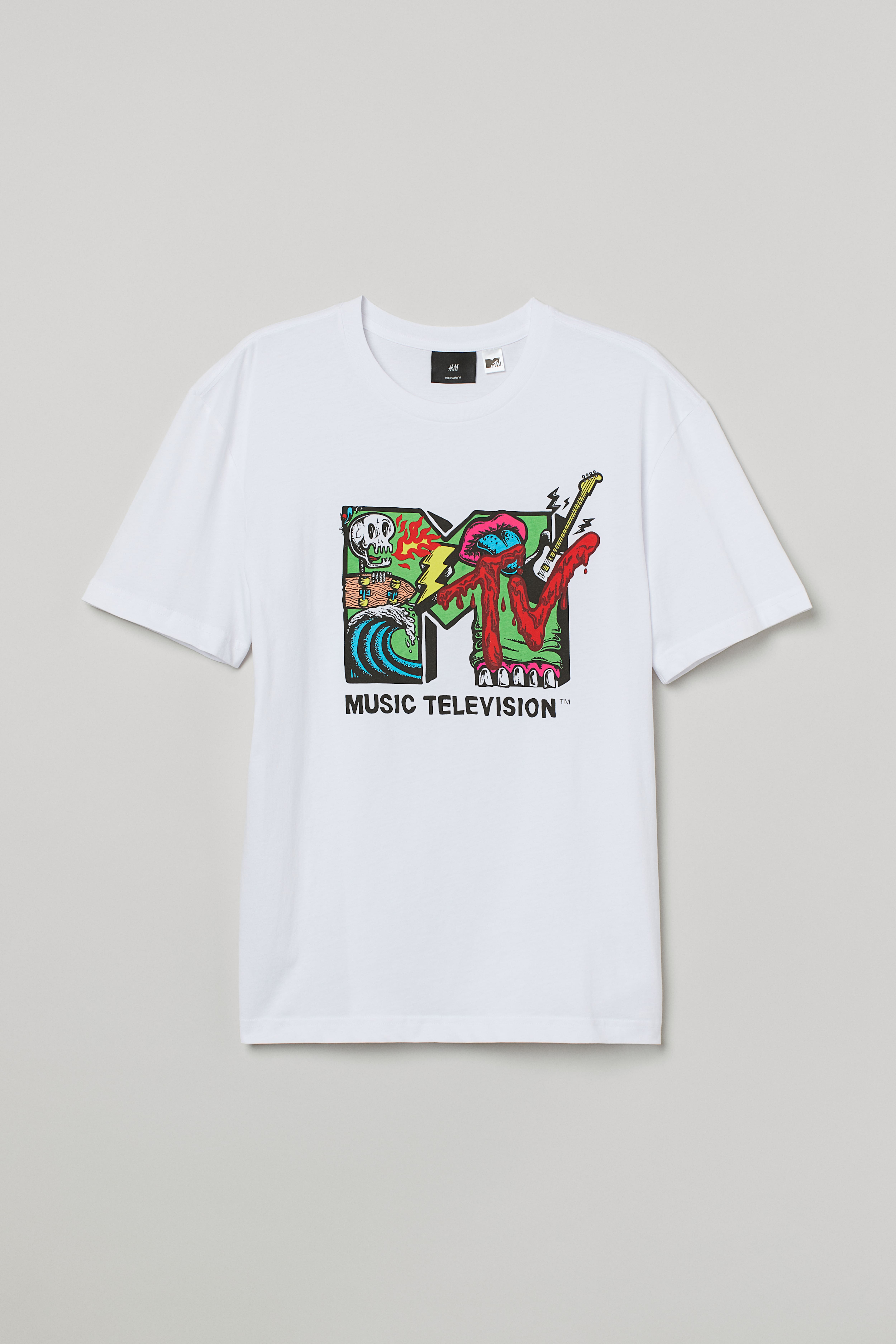 mtv tシャツ h&m