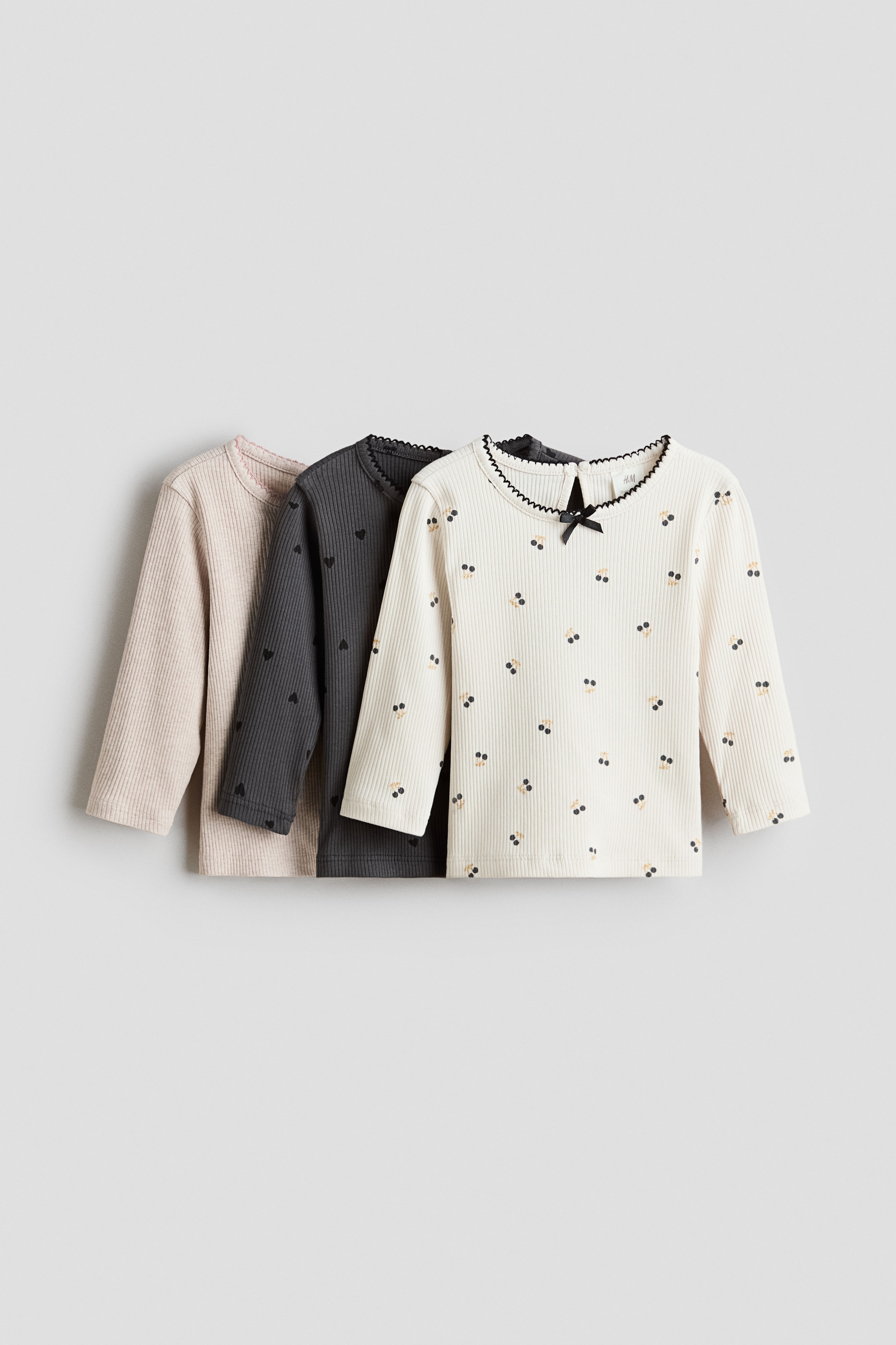 3-Pack Cotton Tops