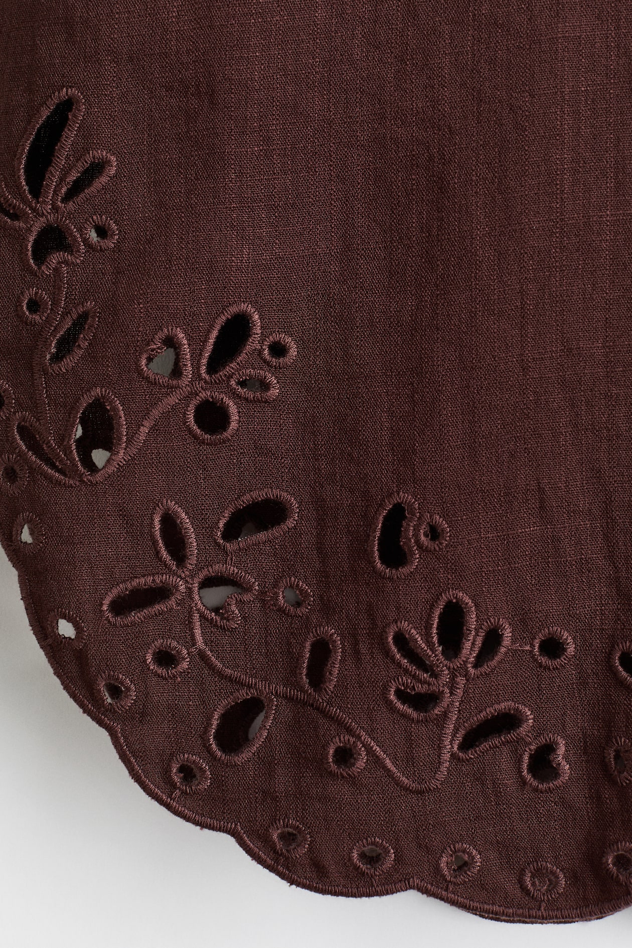 Beach Shirt with Eyelet Embroidery - image 2