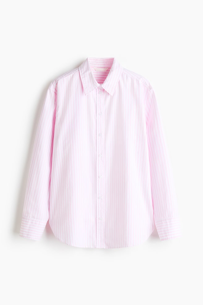 Oxford shirt - Light pink/Striped/Light pink/White/Blue/Blue/Striped/Light pink/Striped/Blue/Striped - 1