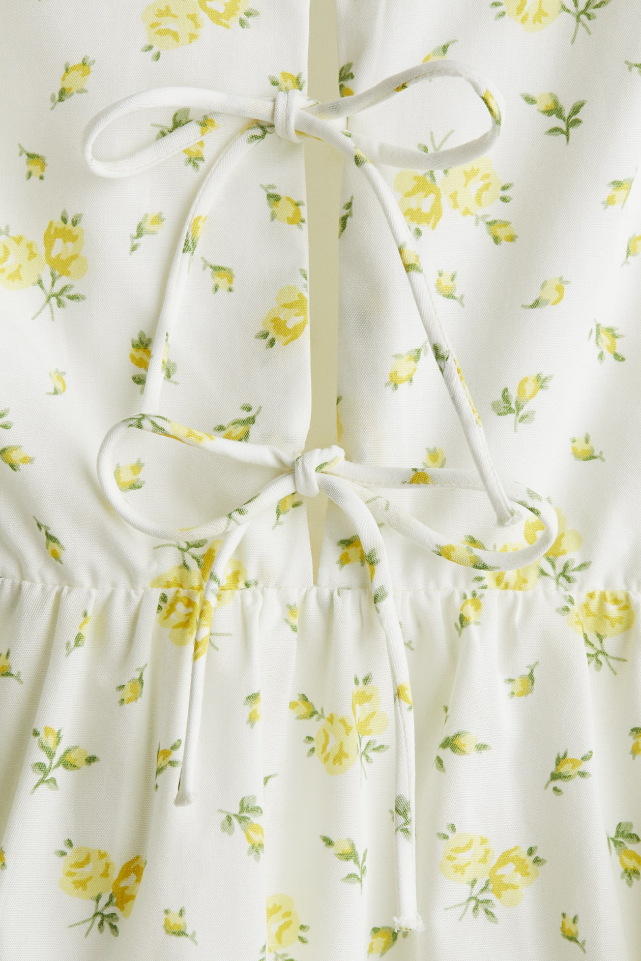 Tie-Detail Poplin Dress - image 3
