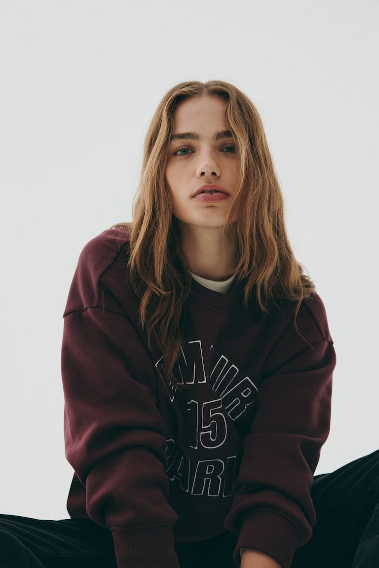 Sweat H&M Bleu Marine New York Pour Garçon 4-6 Ans - 100% Coton, Neuf Avec étiquette