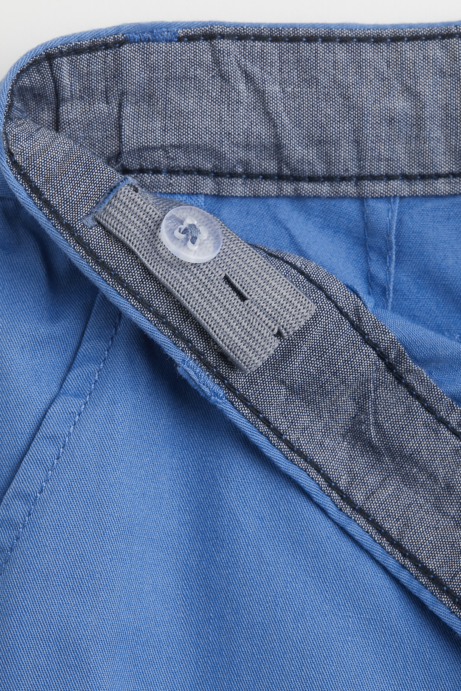 Cotton Chinos - Blue - 2